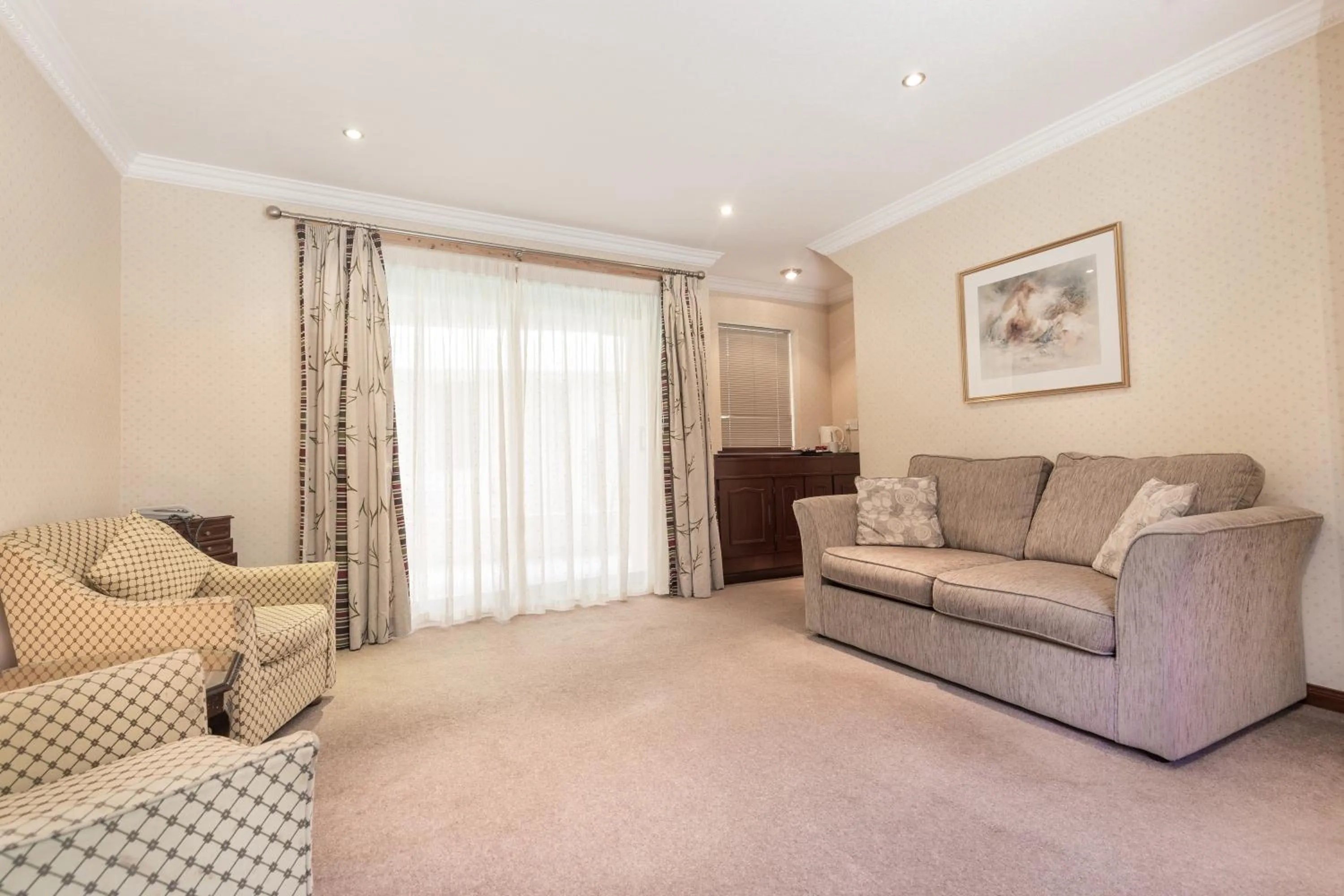 Seating area in Craigmonie Hotel Inverness by Compass Hospitality