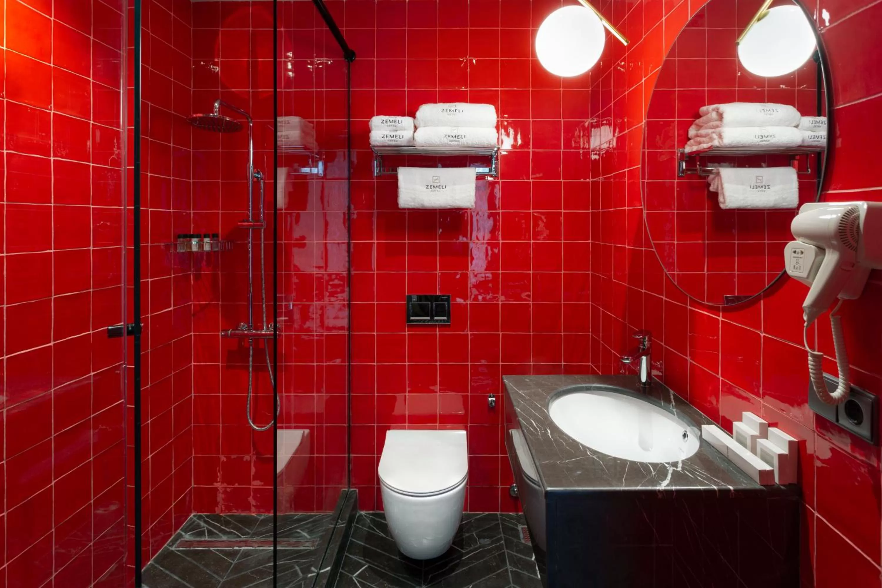 Shower in Zemeli Boutique Hotel by DNT Group