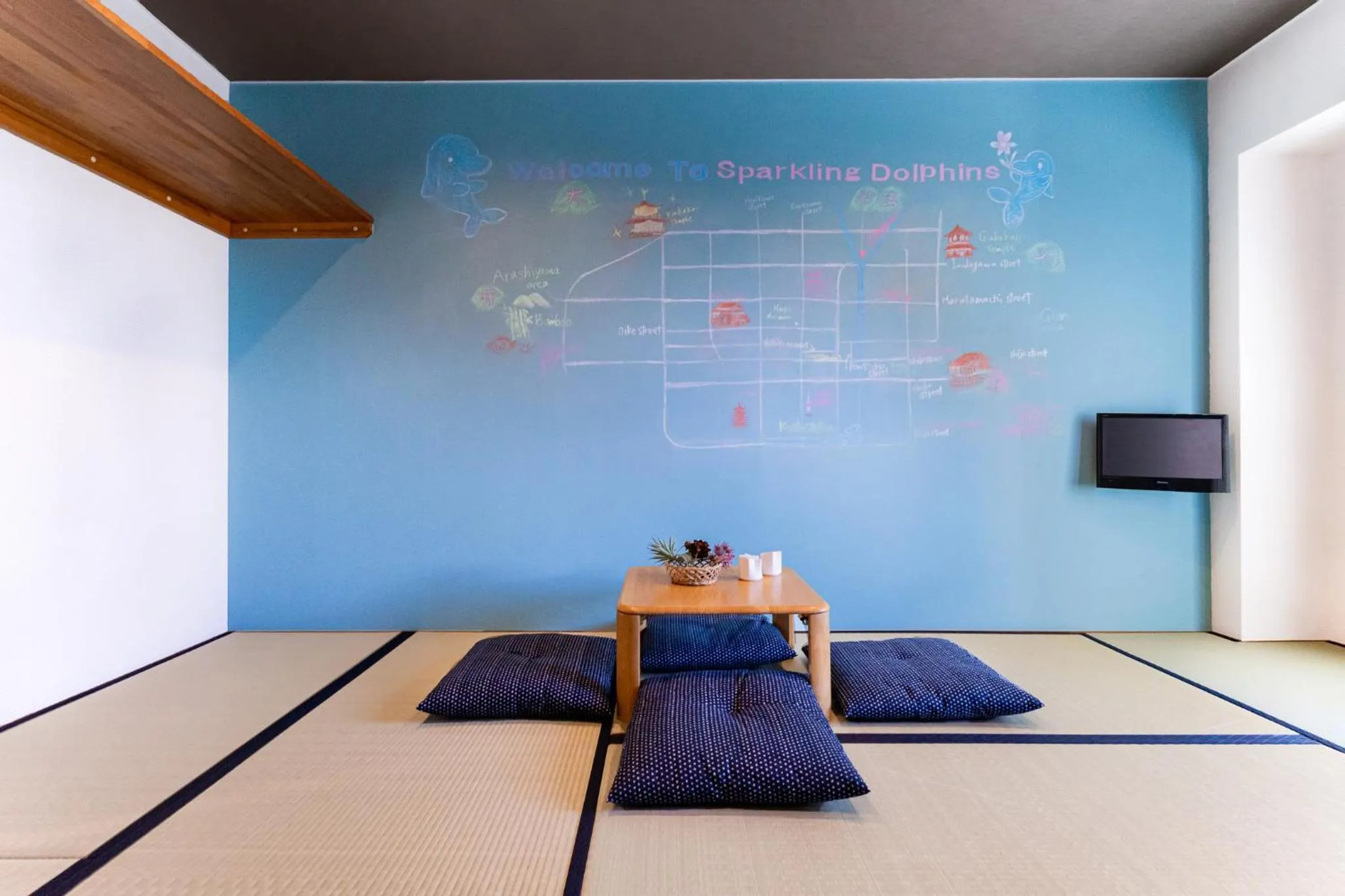 Photo of the whole room in Tabist Sparkling Dolphins Inn Kyoto