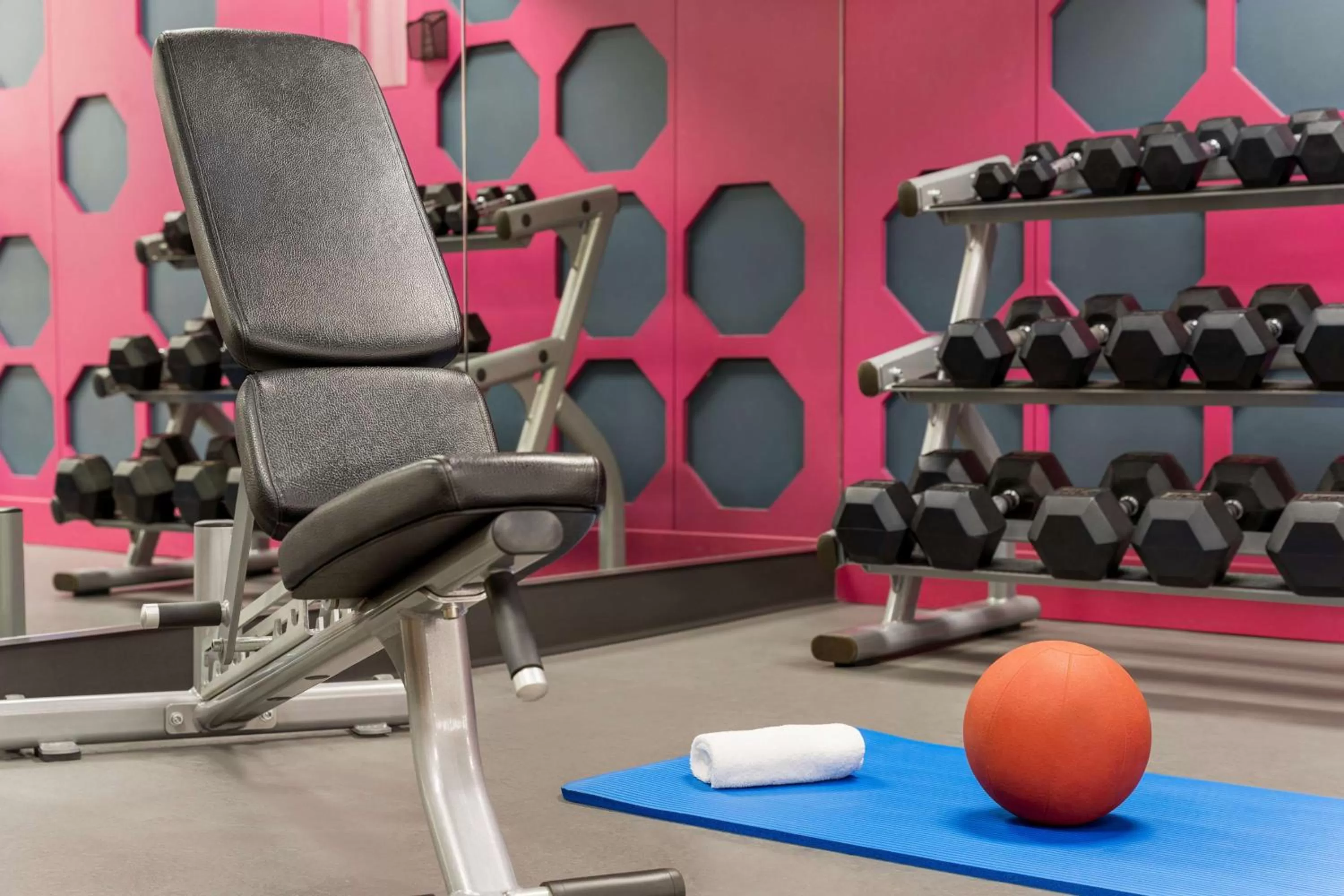 Fitness centre/facilities in Hilton Motif Seattle