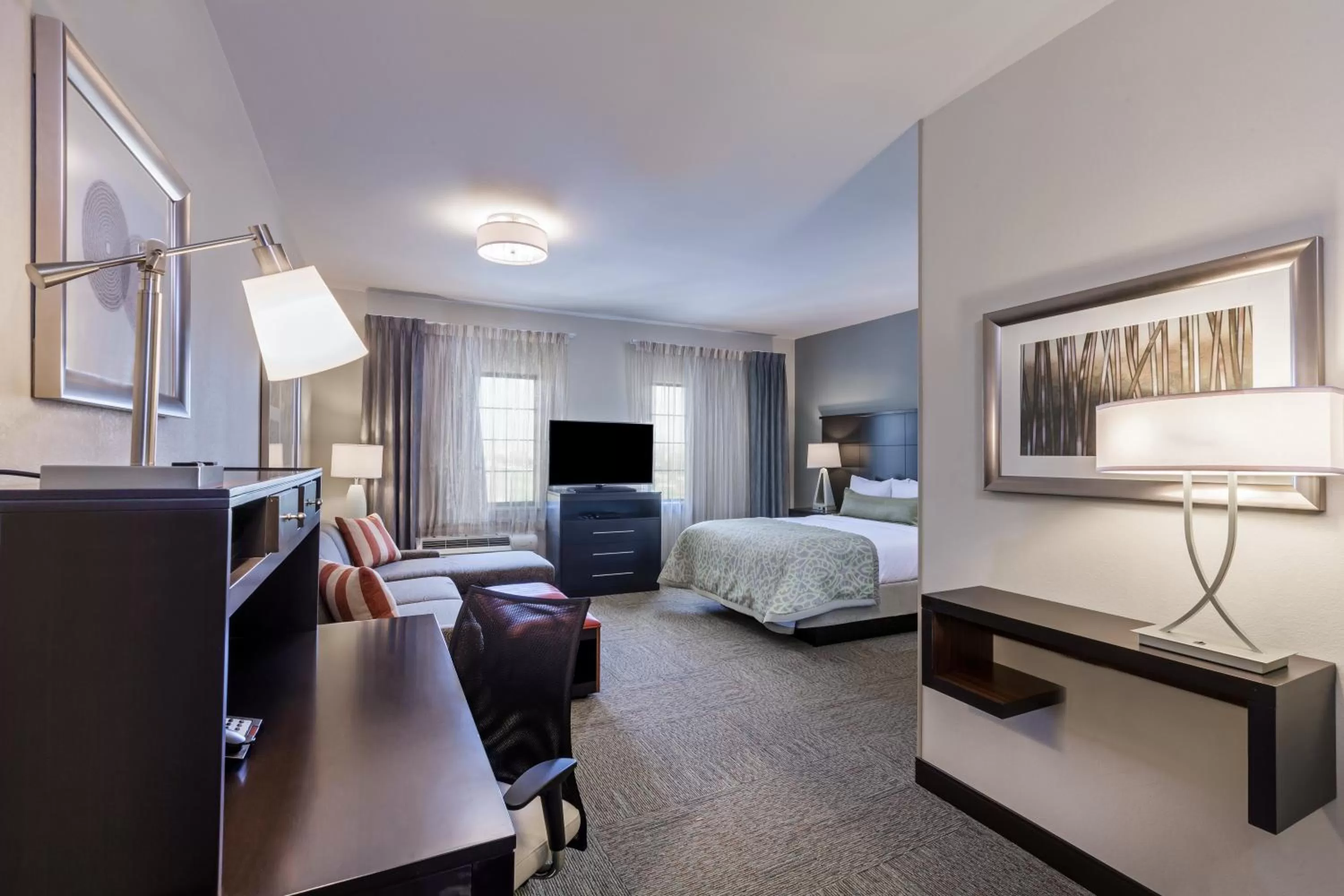 Photo of the whole room, Bed in Staybridge Suites Fort Worth Fossil Creek by IHG