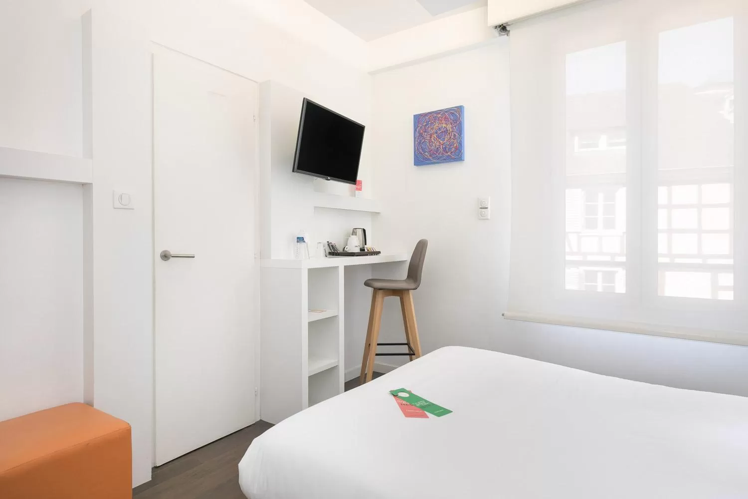 Bed in Hôtel de l'Europe by HappyCulture