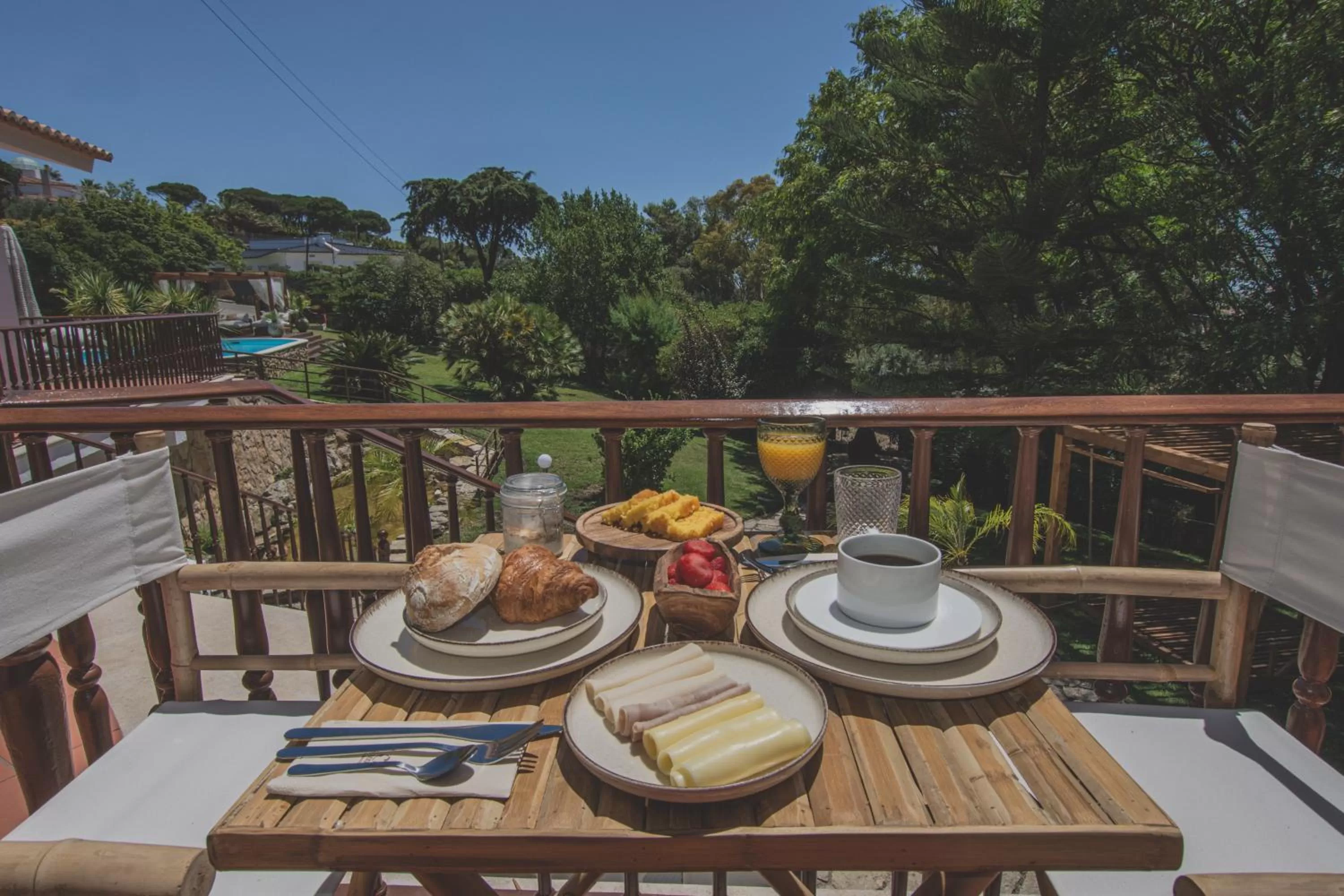Patio in Villa Pietra Estoril Eco Guesthouse