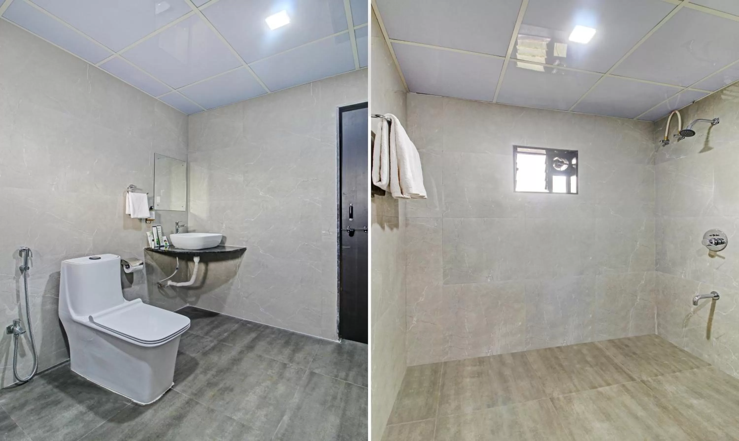 Bathroom in Treebo Trend Raaya Regency