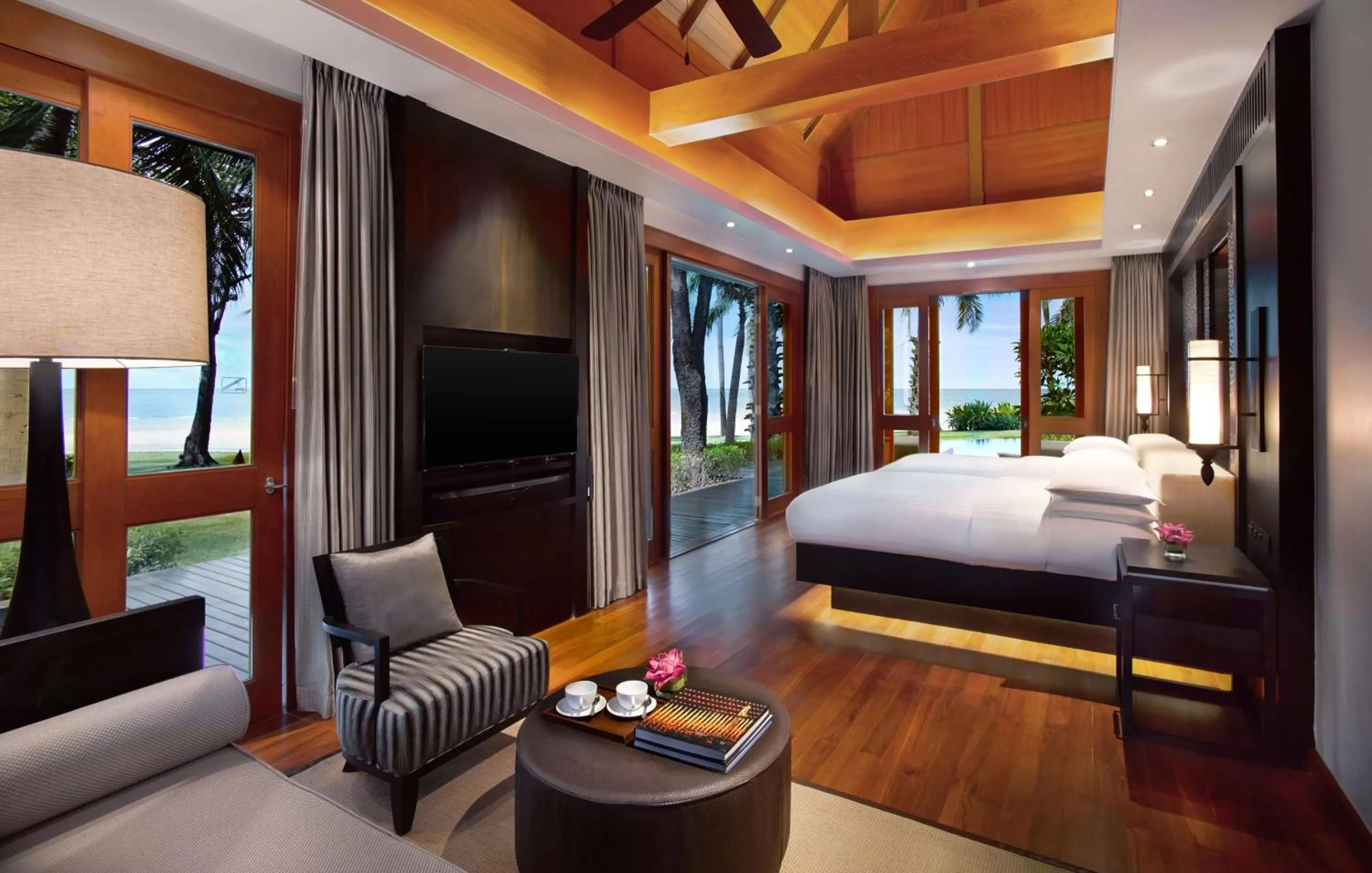 Bed in Hyatt Regency Hua Hin