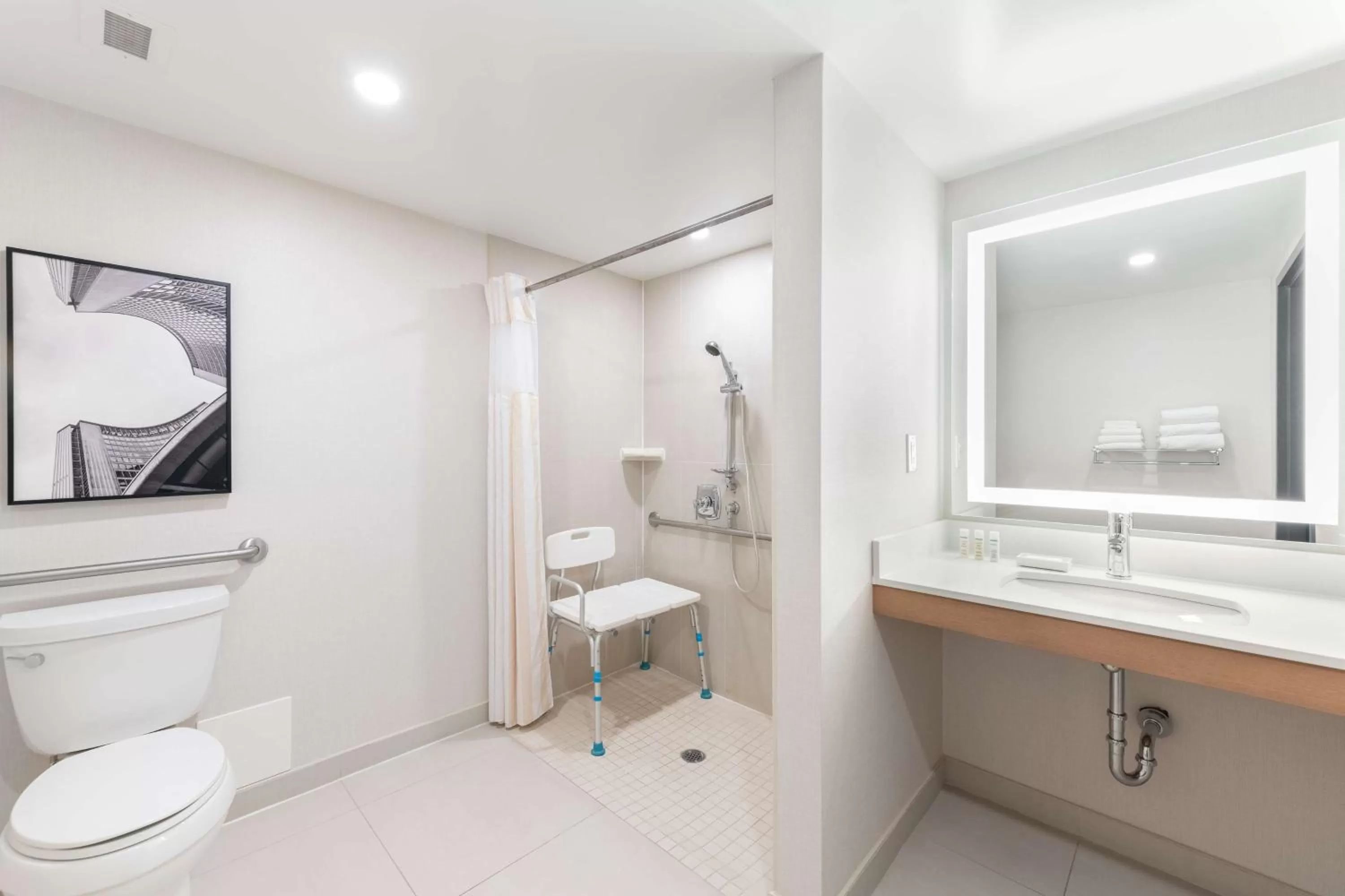 Bathroom in Hilton Garden Inn Toronto Airport