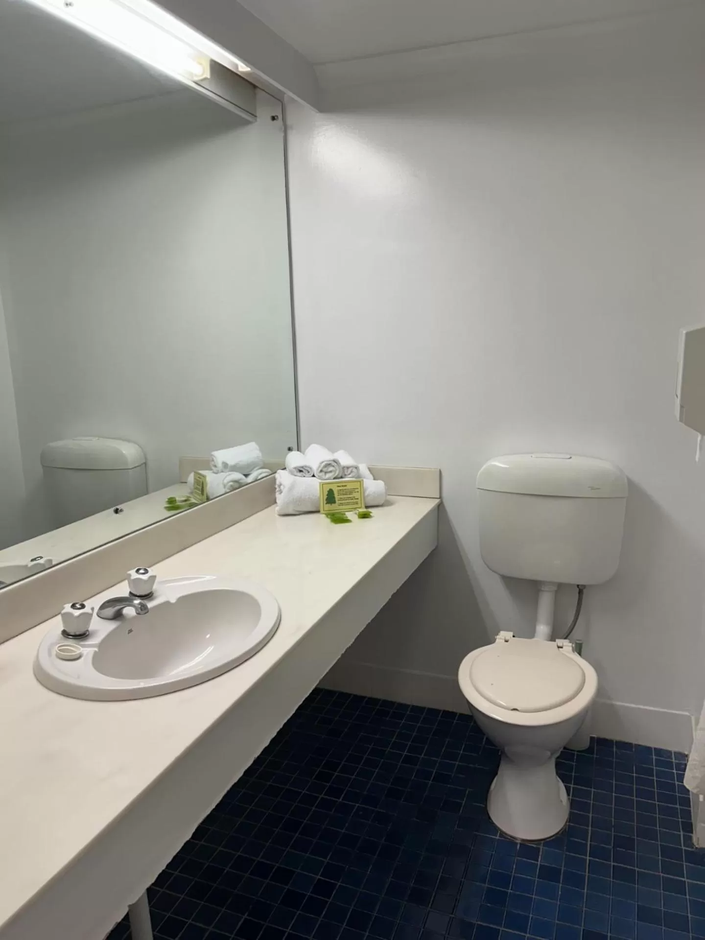 Bathroom in Buffalo Motor Inn