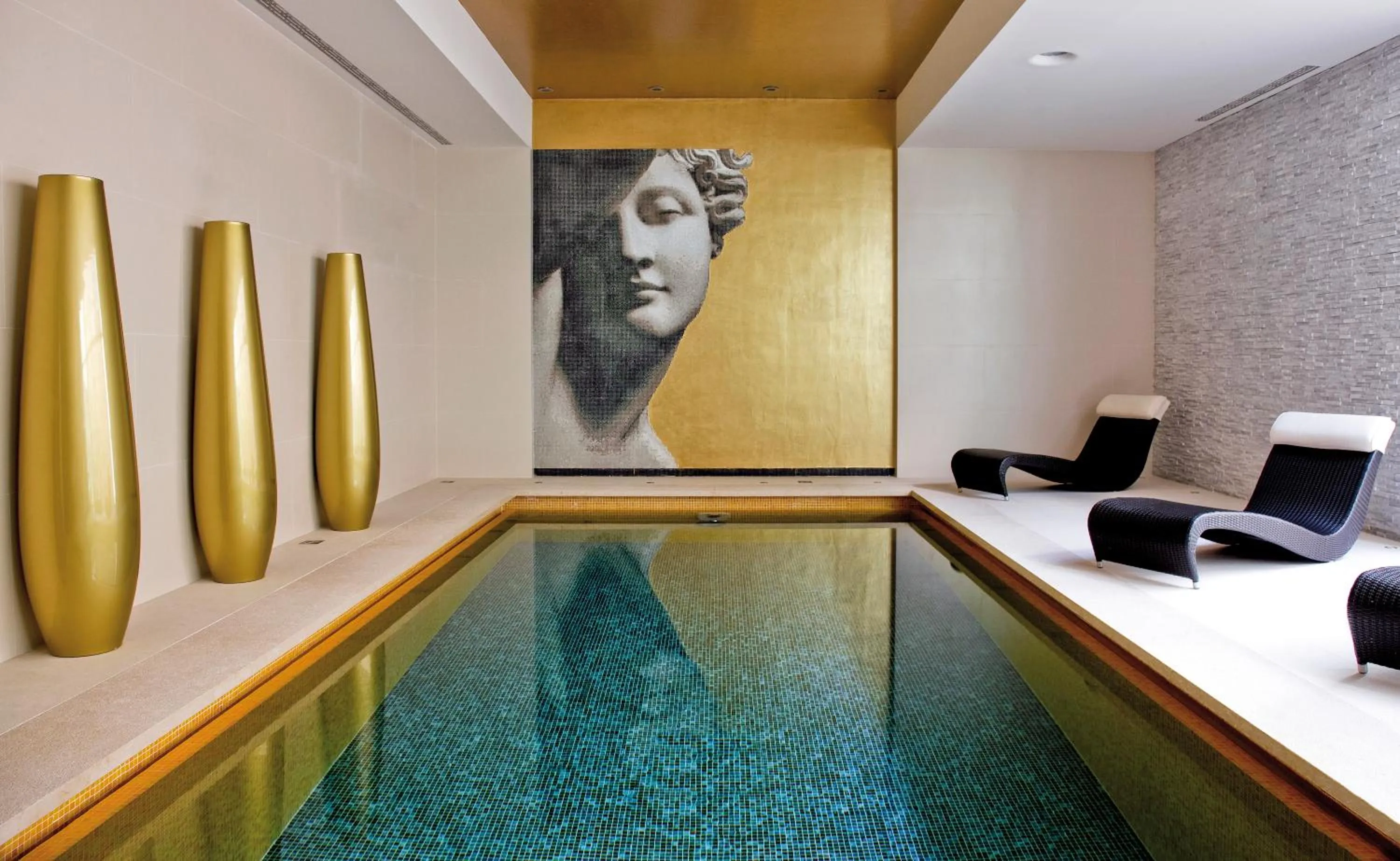 Swimming pool in Monte Mulini Adults Exclusive Hotel by Maistra Collection