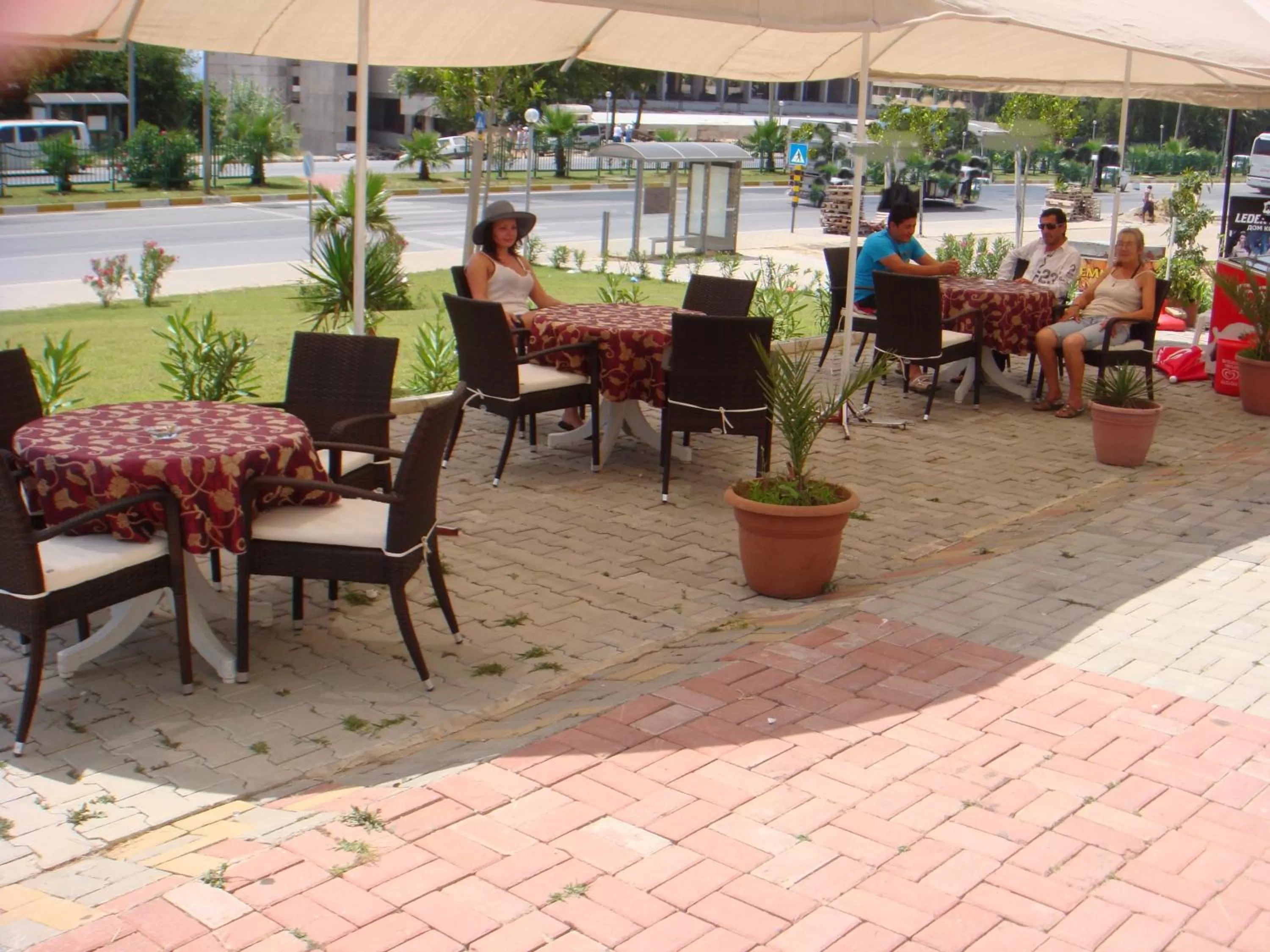 Patio in Yucesan Hotel