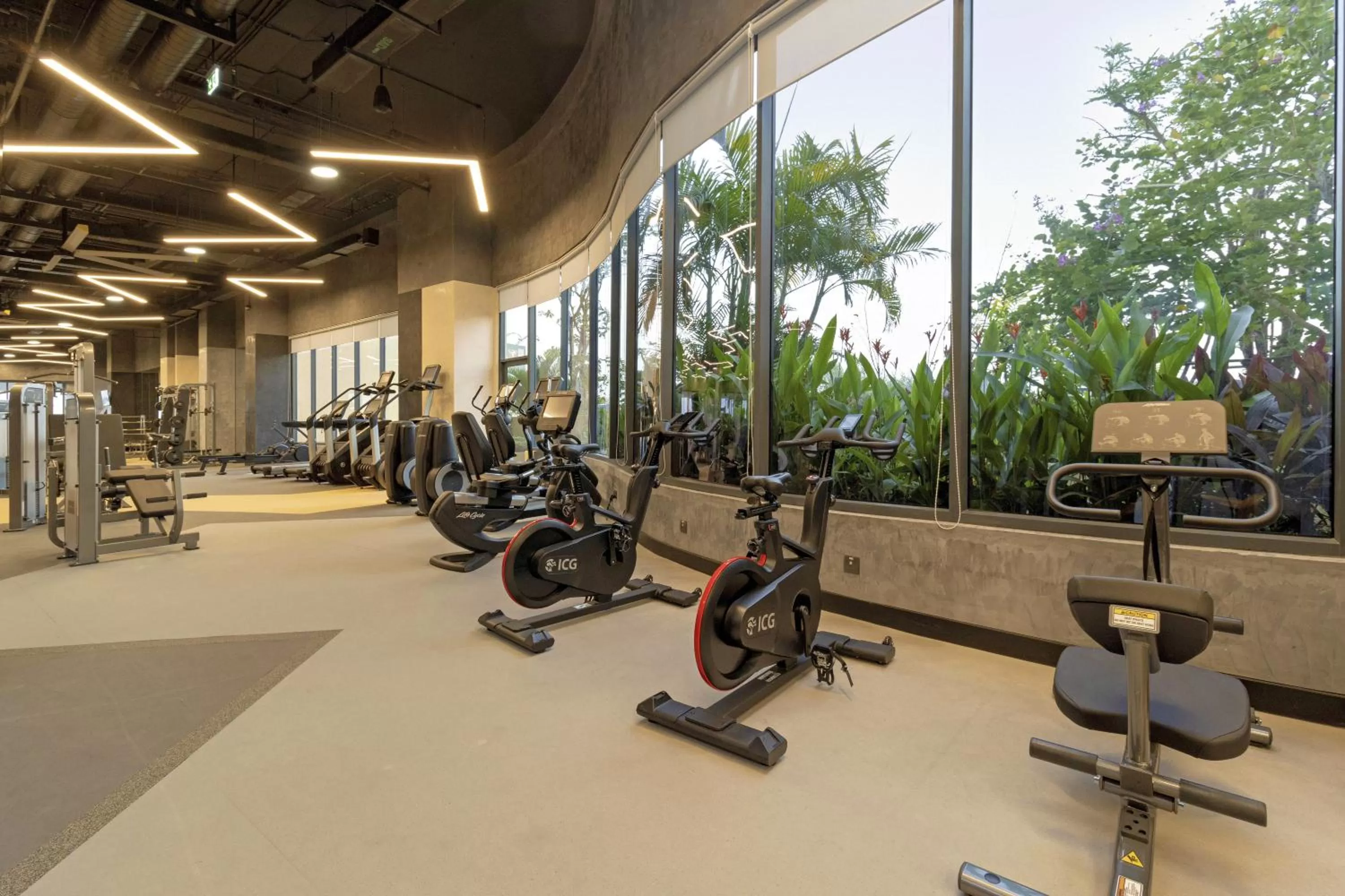Fitness centre/facilities in SUN & MOON, Riverside Hotel