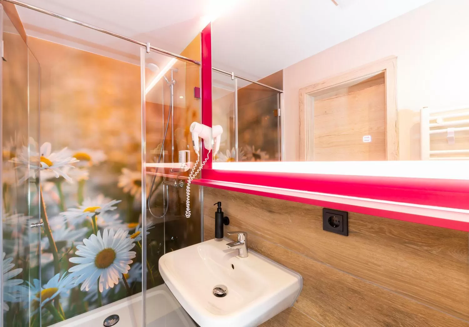 Bathroom in Hotel Waldmühle