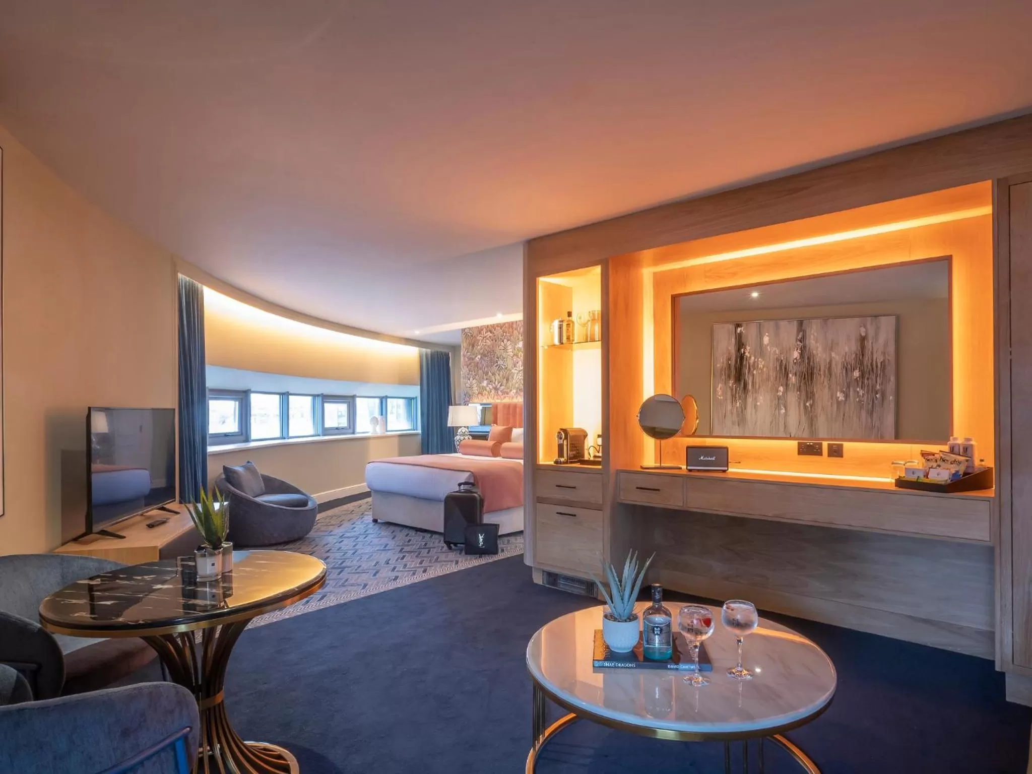 Seating area in Forster Court Hotel