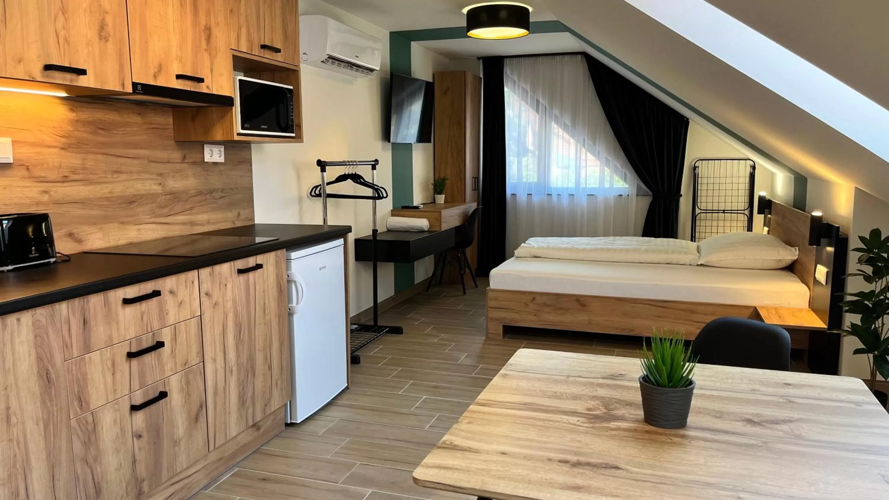 Bed in Rezidex Apartmanház