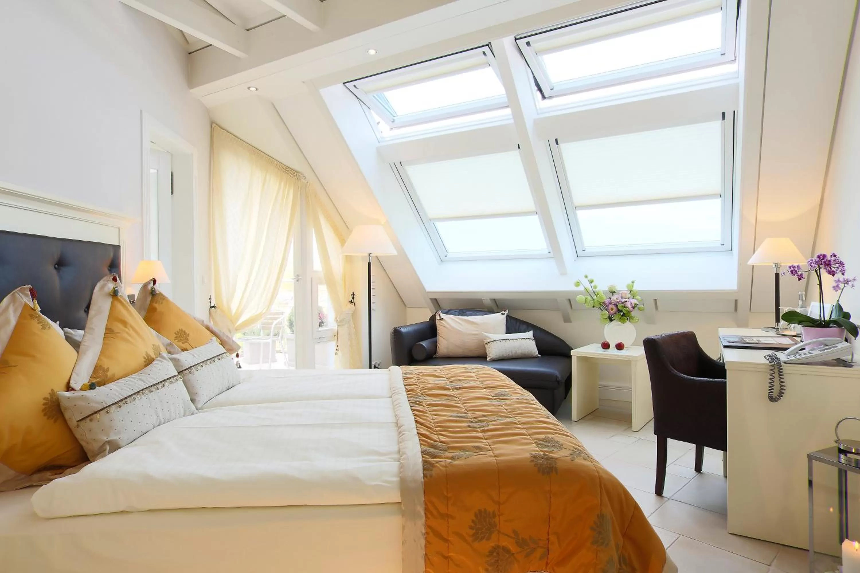 Bedroom, Bed in Boutiquehotel La Casa