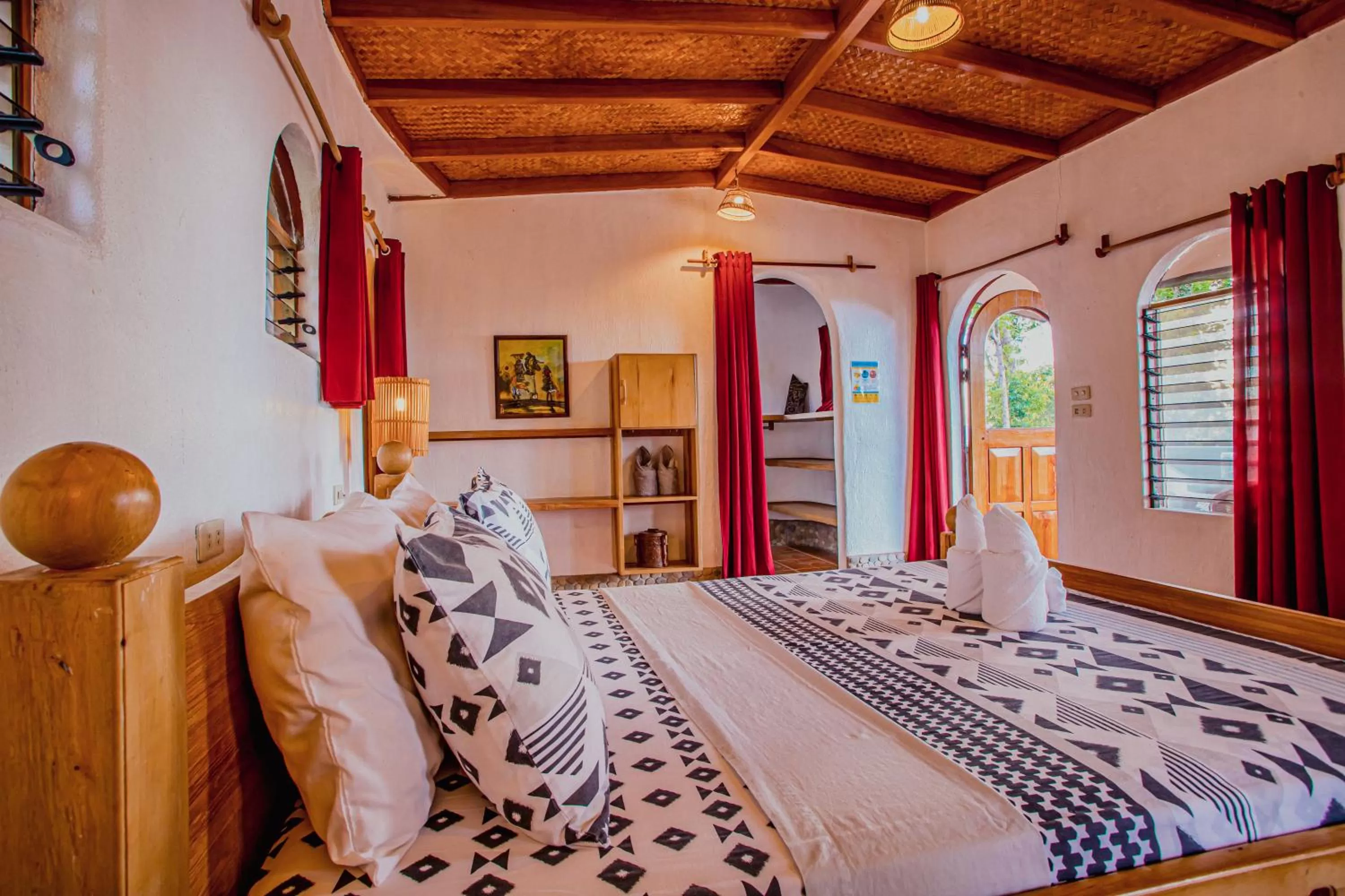 Bedroom, Bed in Atremaru Jungle Retreat