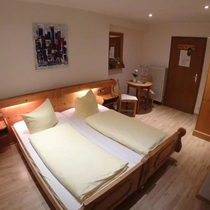 Bed in Hotel Almrausch