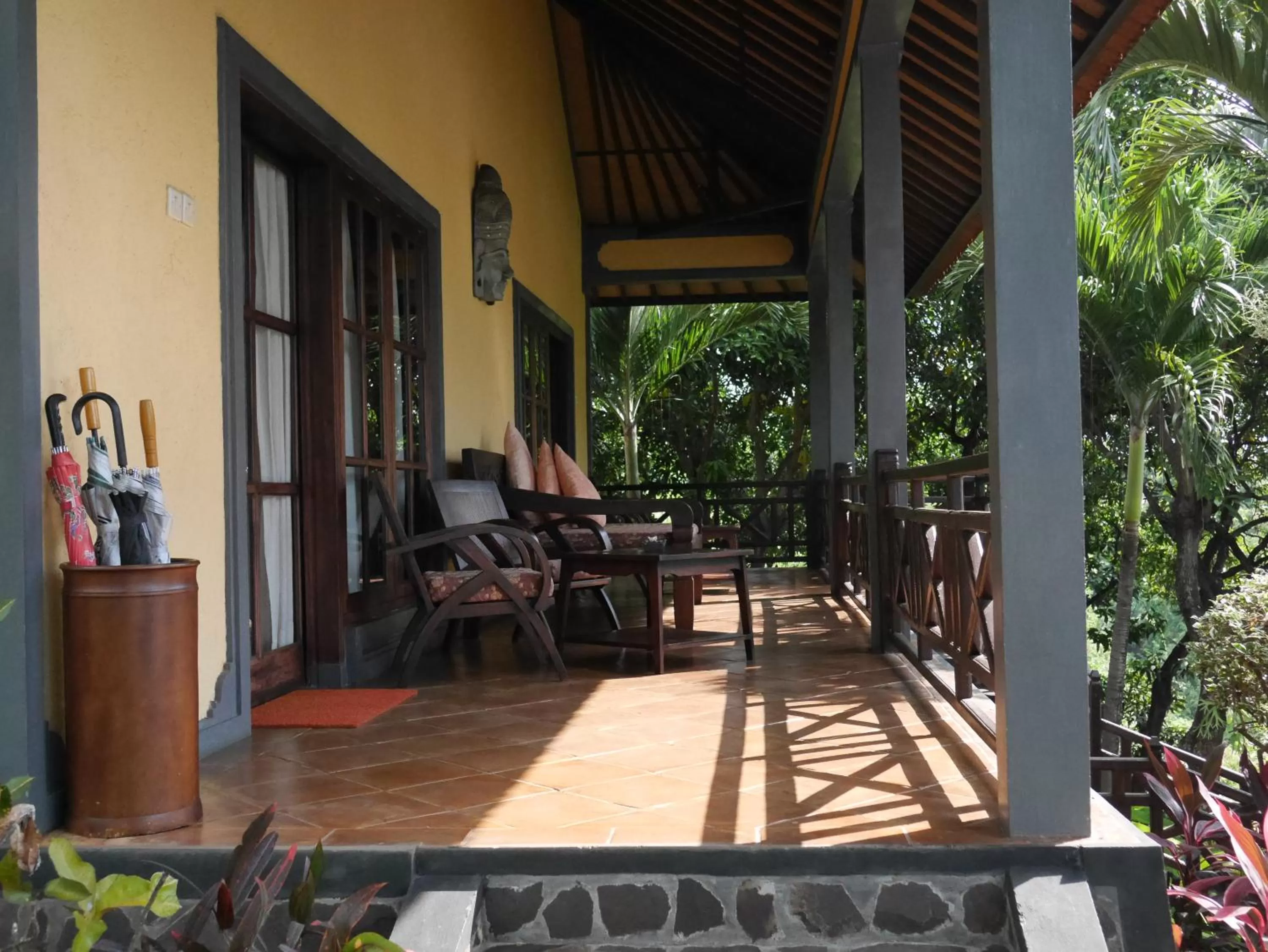 Balcony/Terrace in Puri Mangga Sea View Resort and Spa