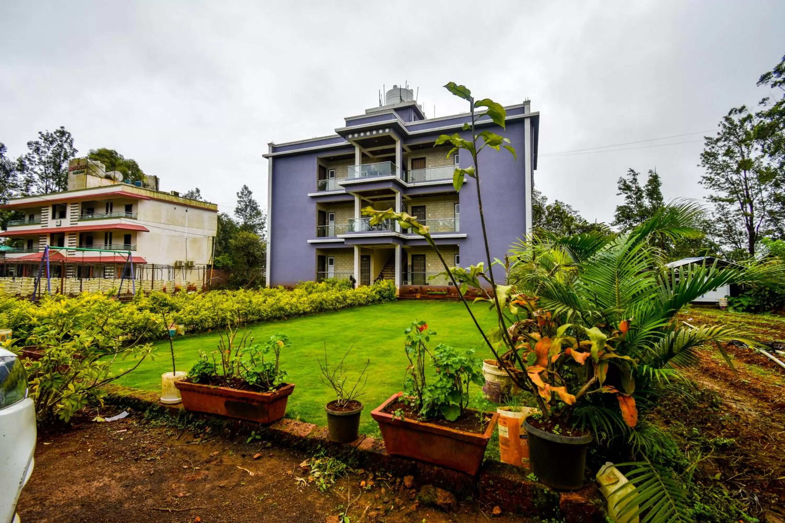 Garden view in Treebo Prince Palace