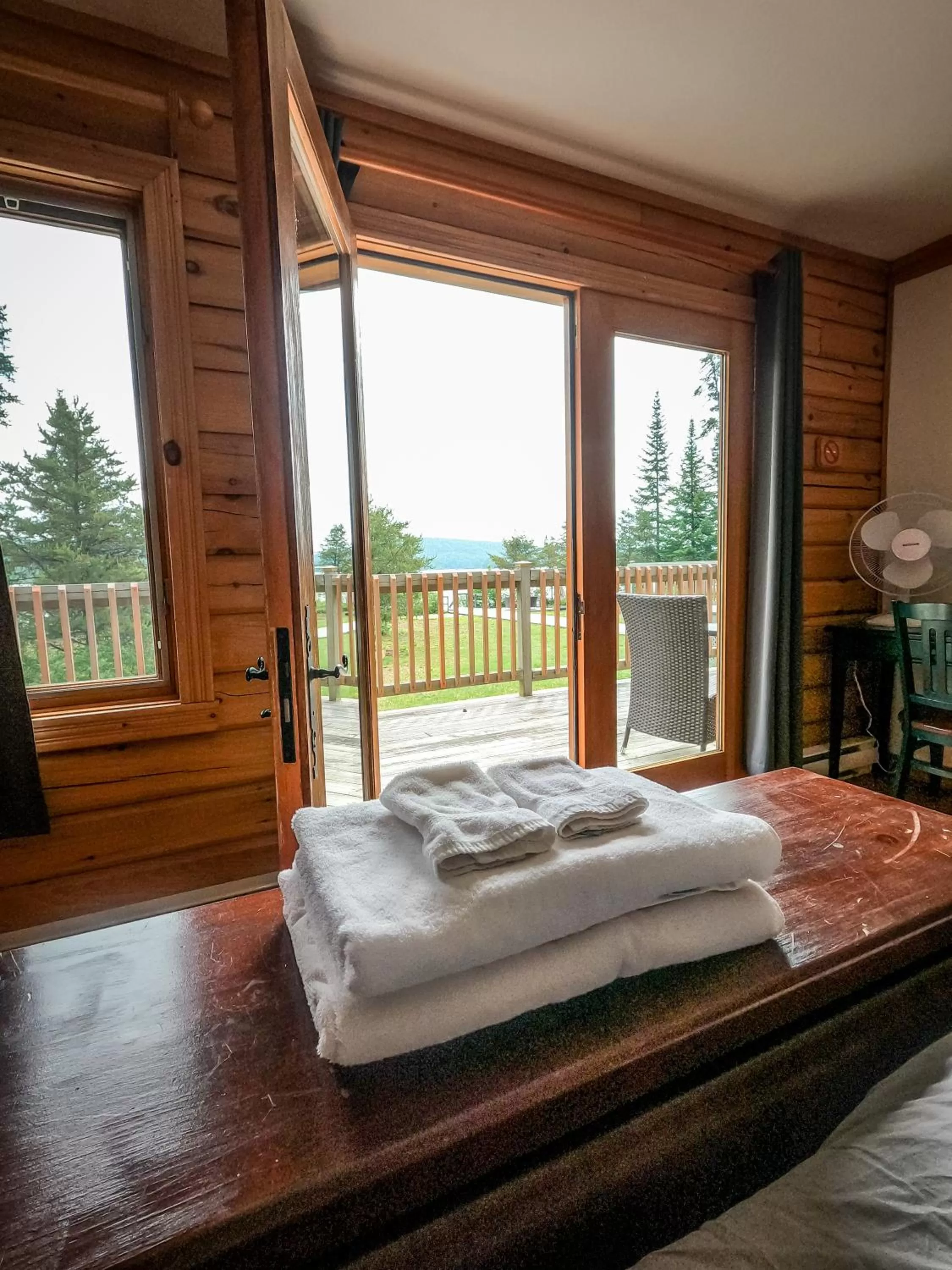 View (from property/room) in Camp Taureau - Altaï Canada