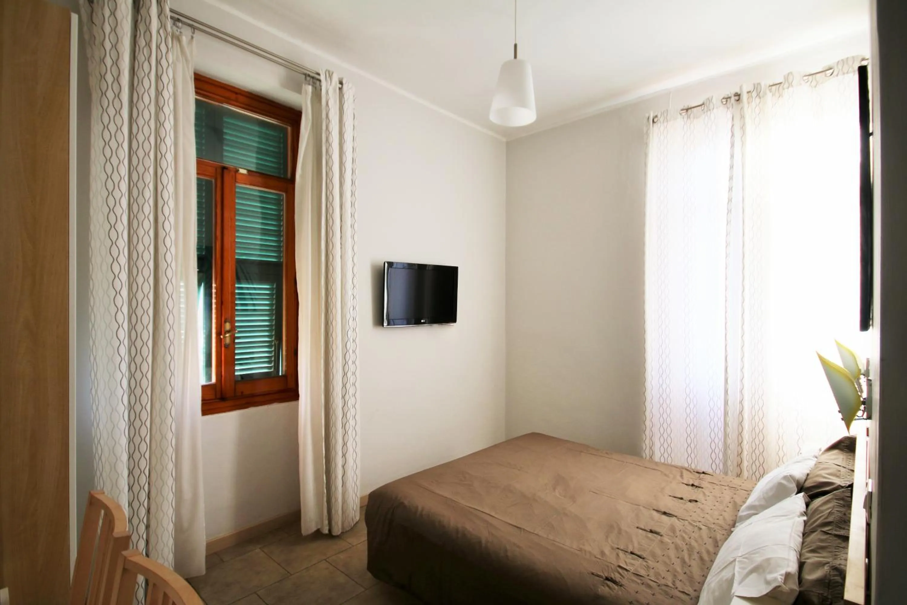 TV and multimedia, Bed in Villa Gina