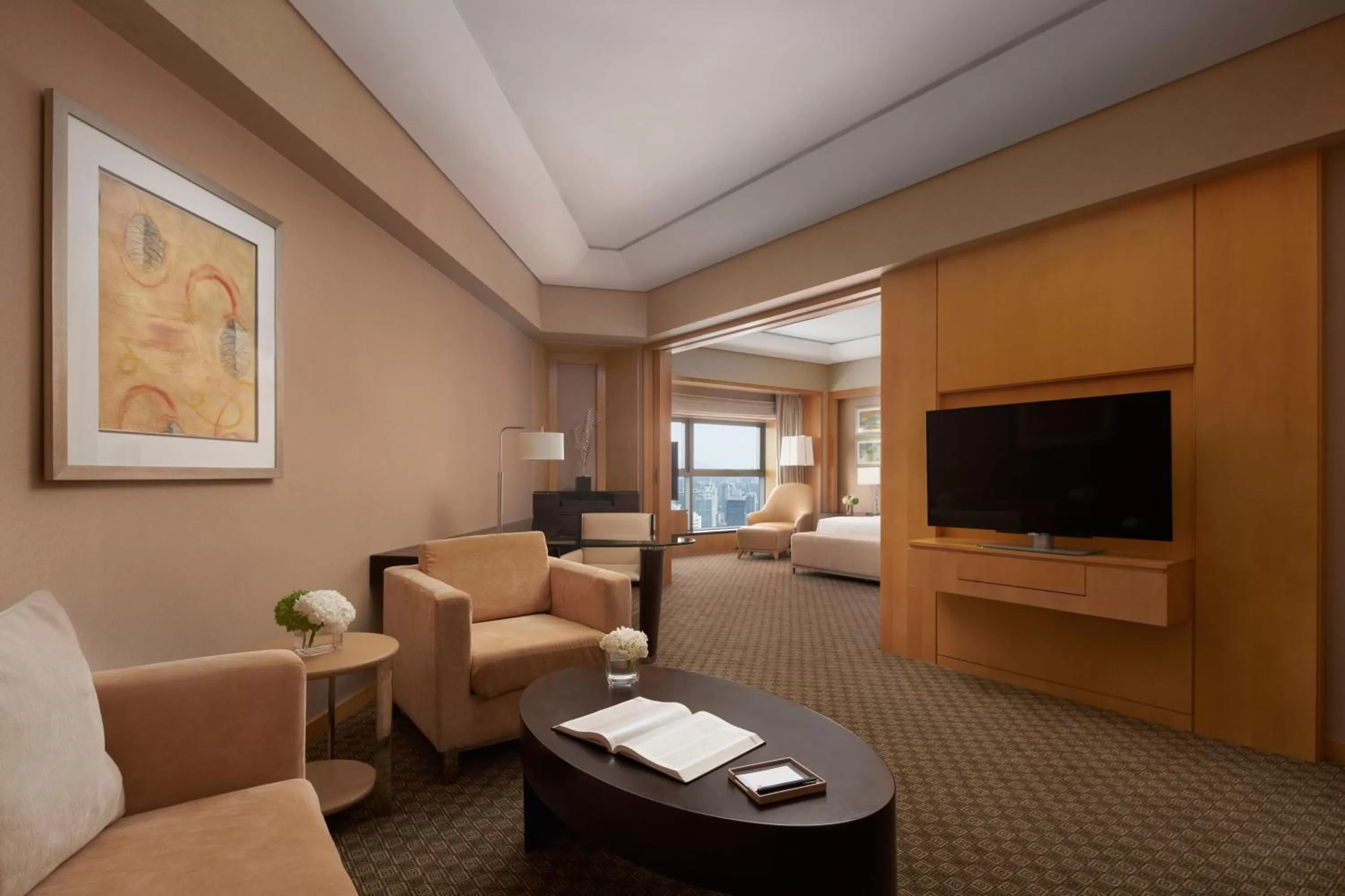 Living room in Ningbo Marriott Hotel