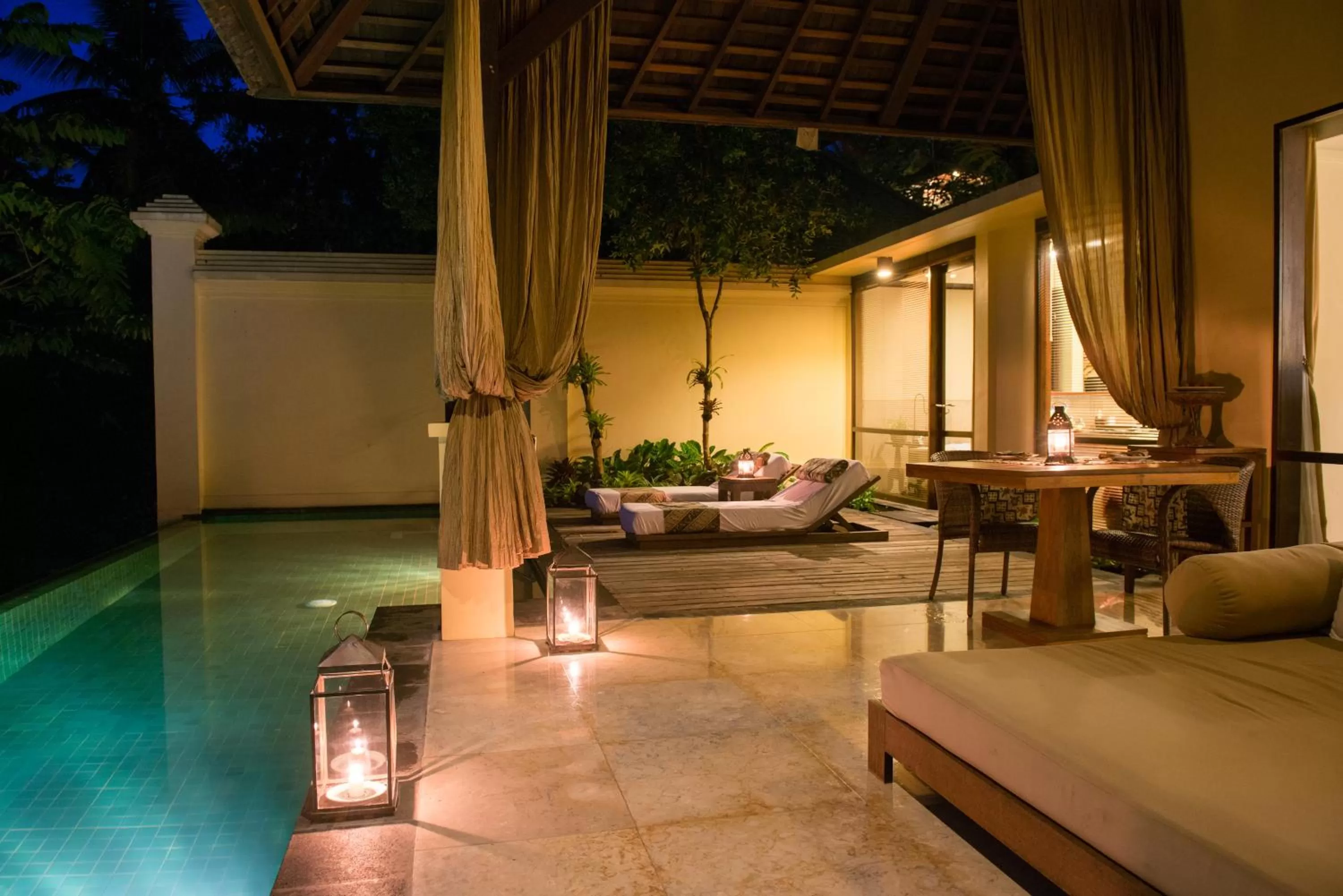 Patio in Komaneka at Bisma Ubud