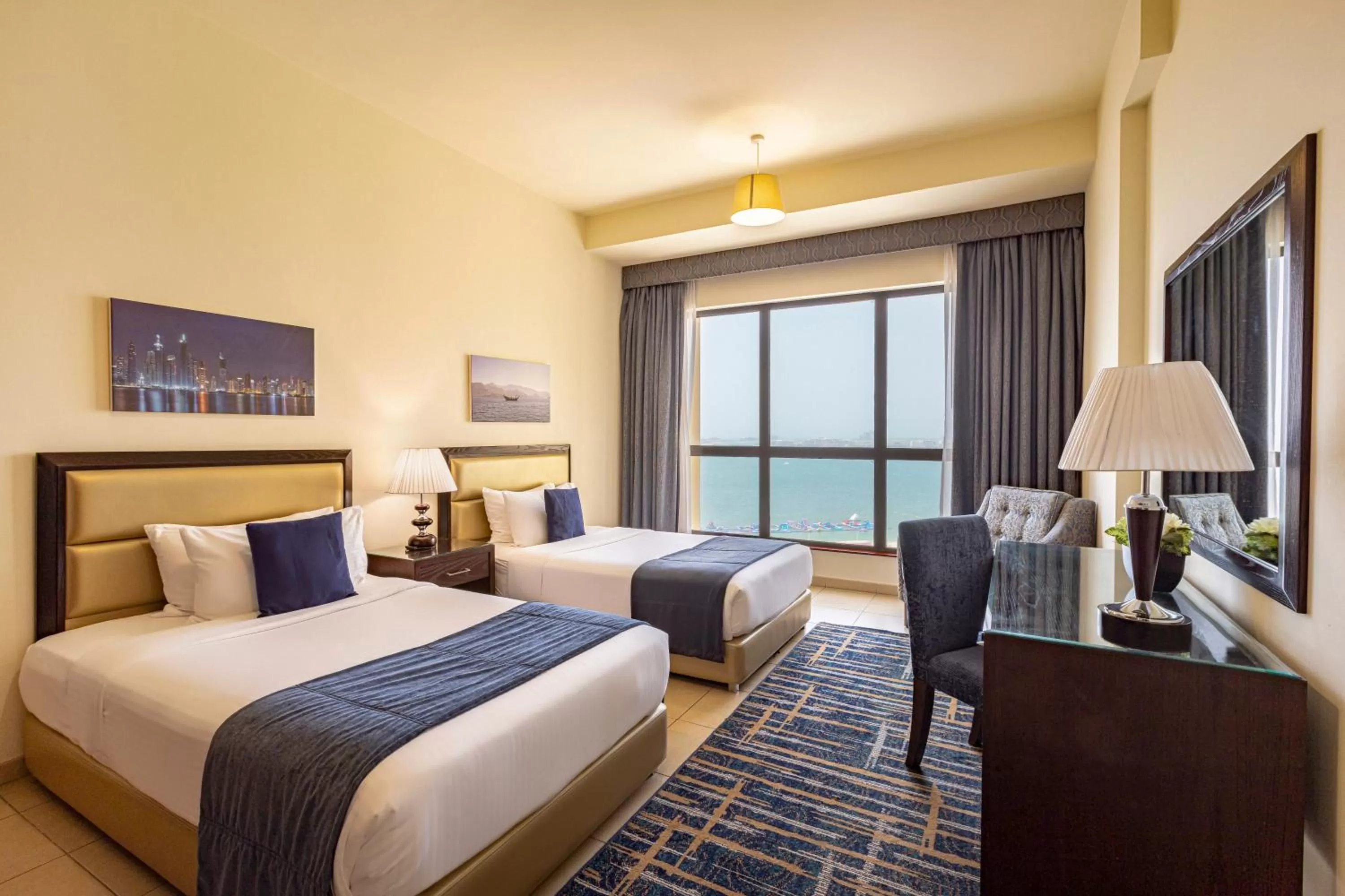Bedroom, Bed in Roda Amwaj Suites Jumeirah Beach Residence