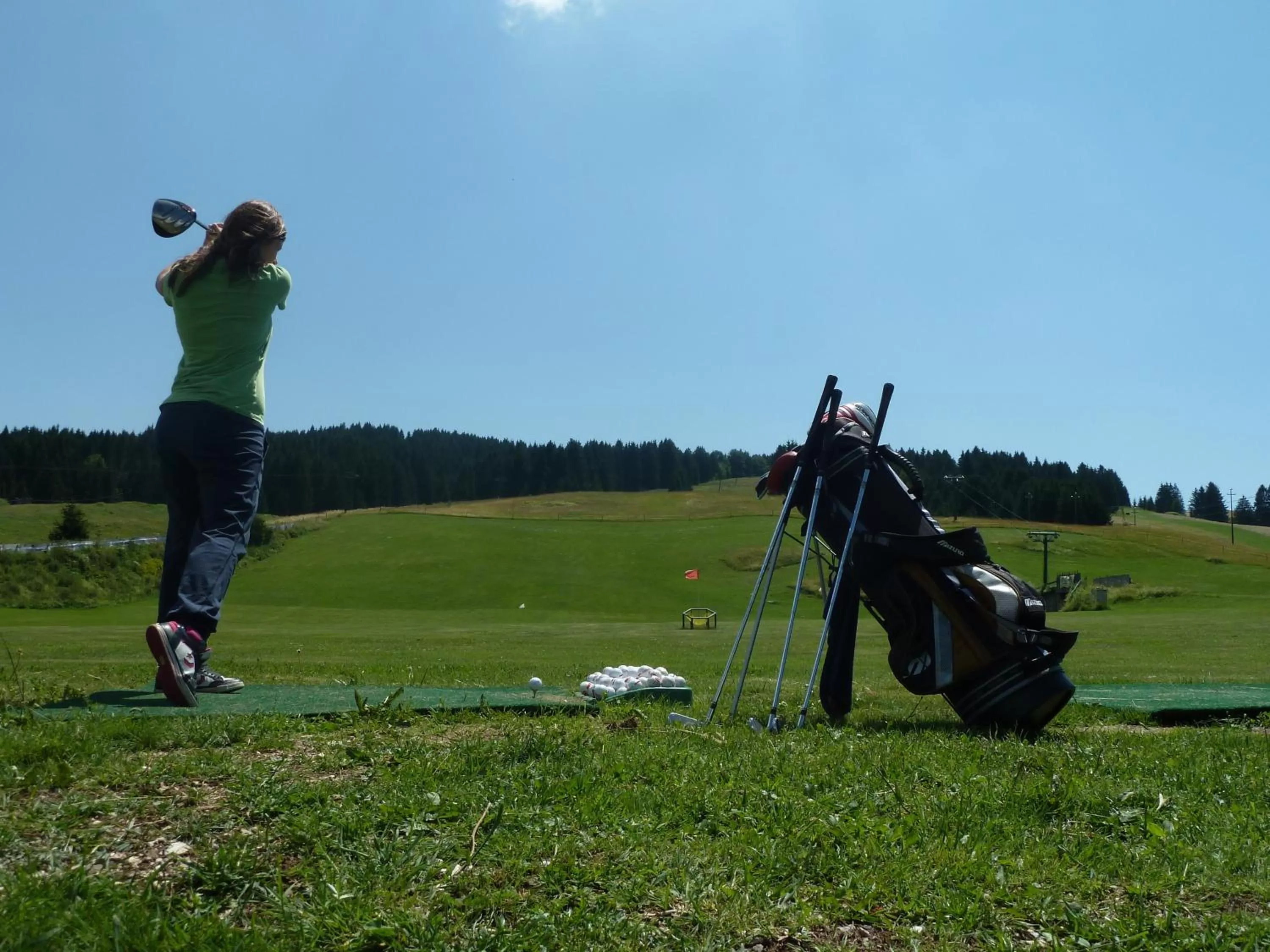 Golfcourse in Albergo Miramonti Dependance