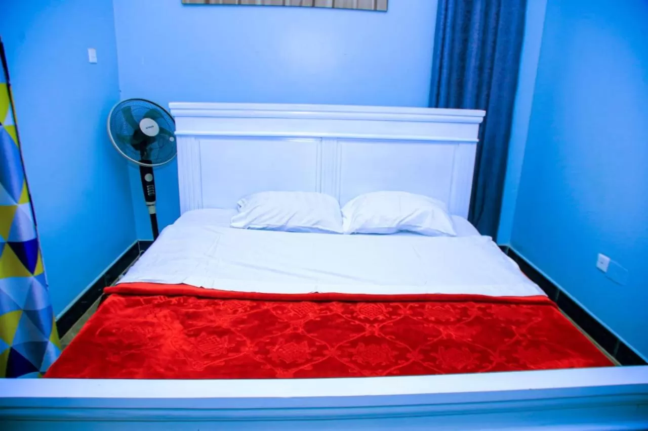 Bed in Karibu Namugongo