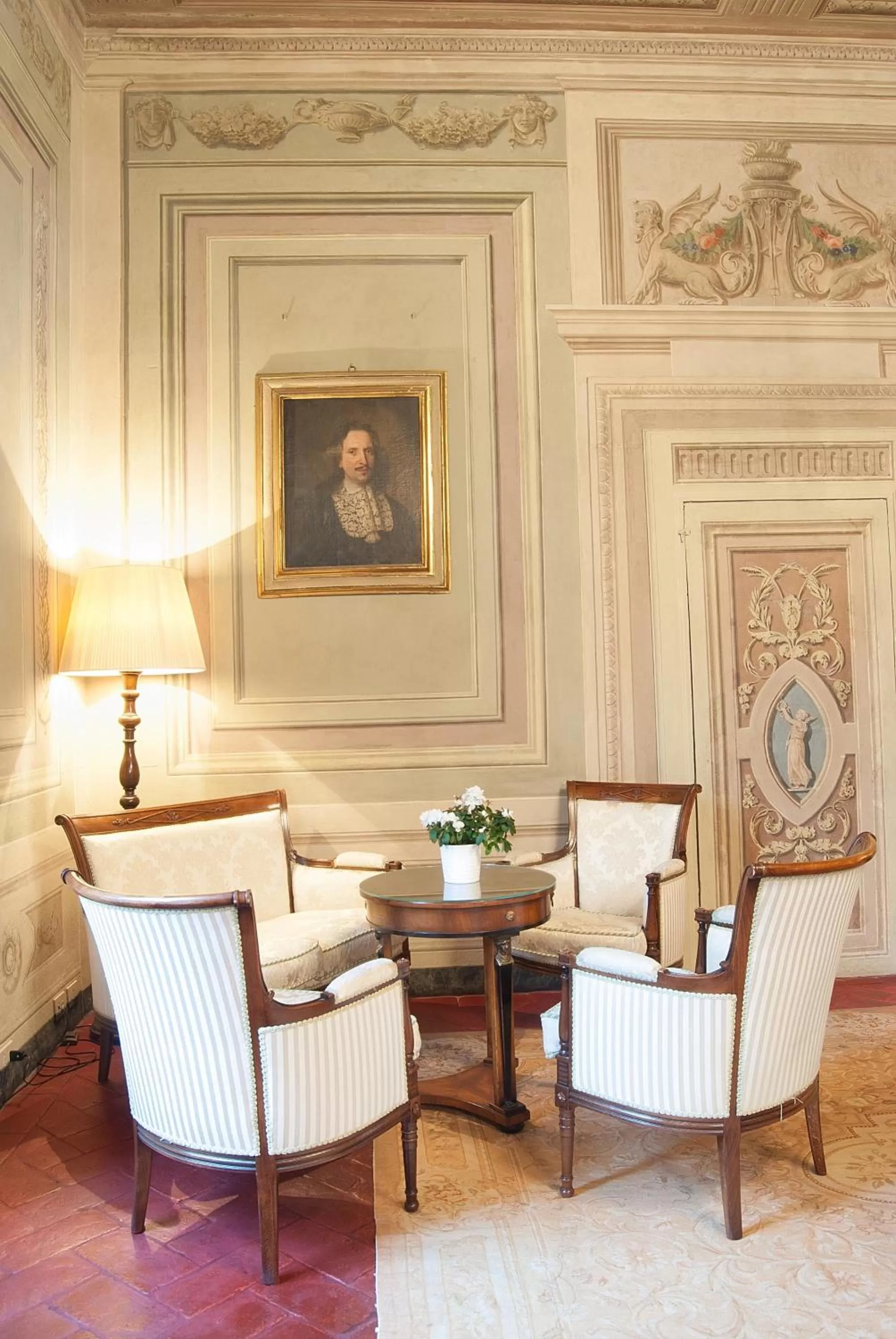 Lounge or bar in Palazzo Niccolini al Duomo Residenza D'Epoca