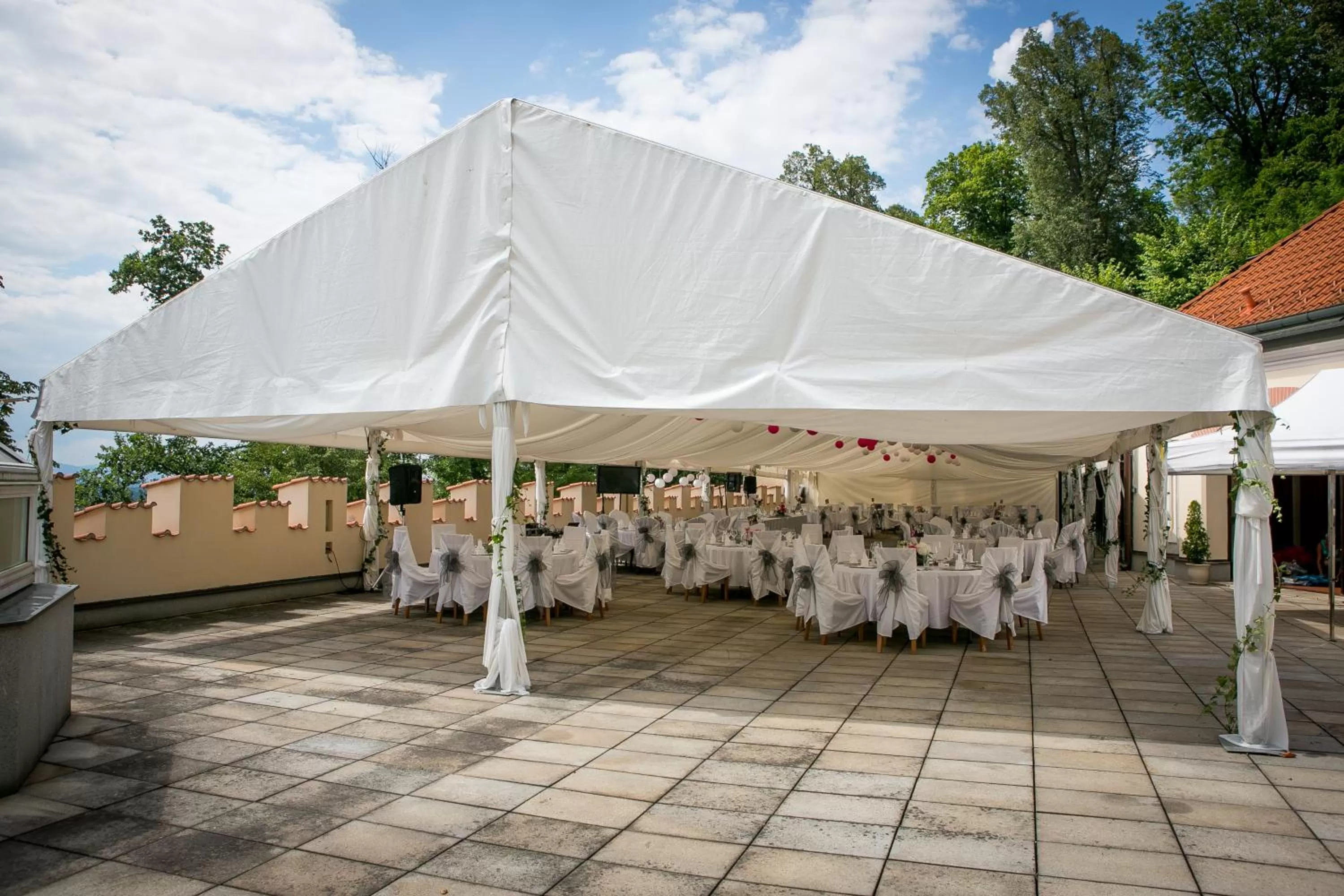 Balcony/Terrace in Hotel Štekl