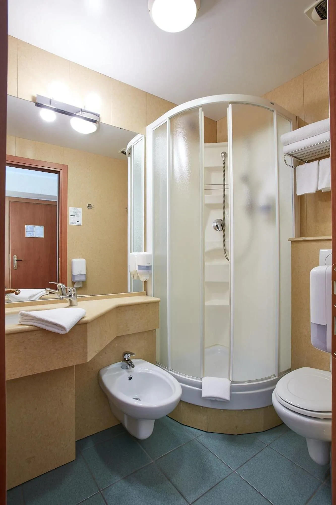 Shower in Liberty Hotel