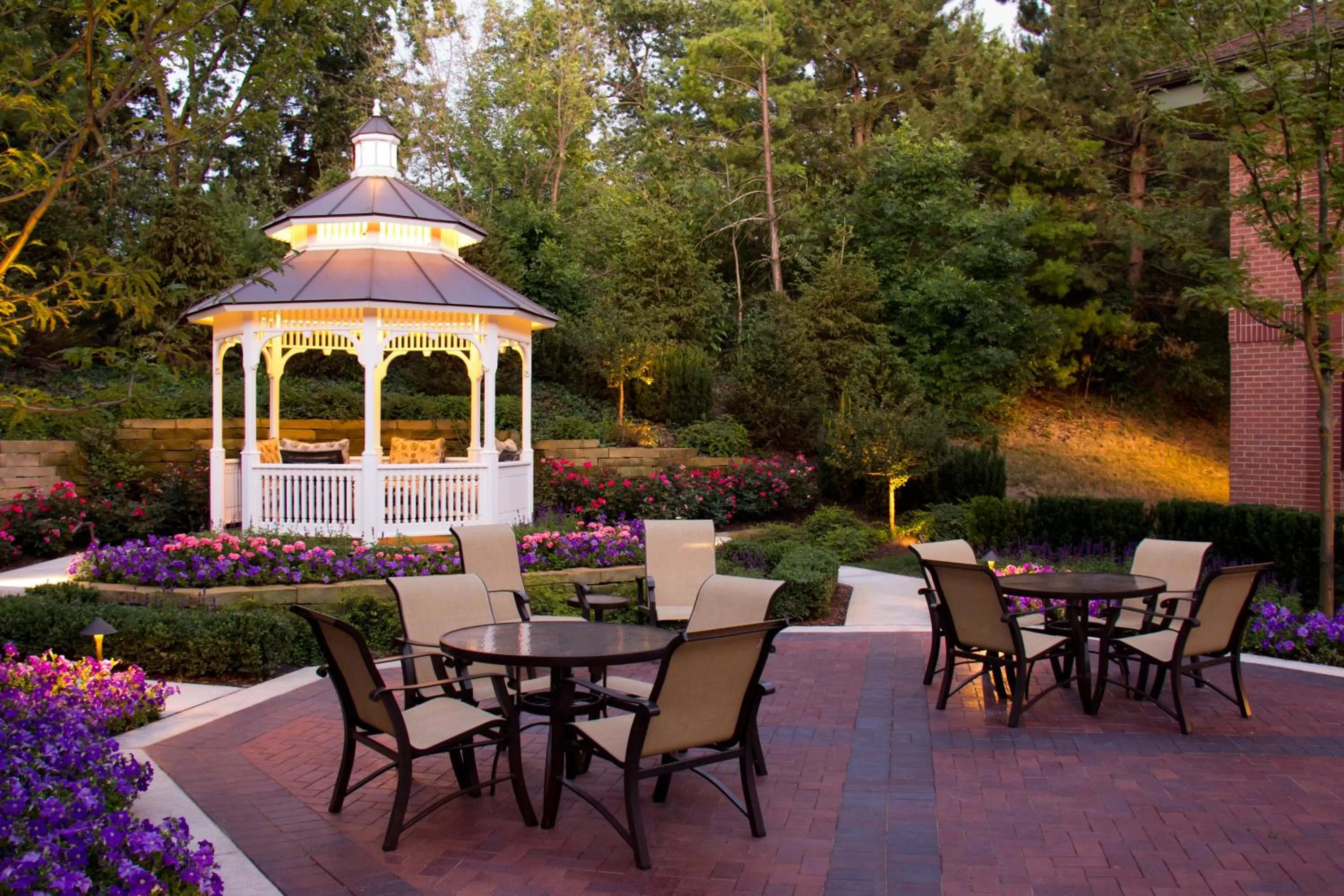 Patio in Ann Arbor Regent Hotel and Suites