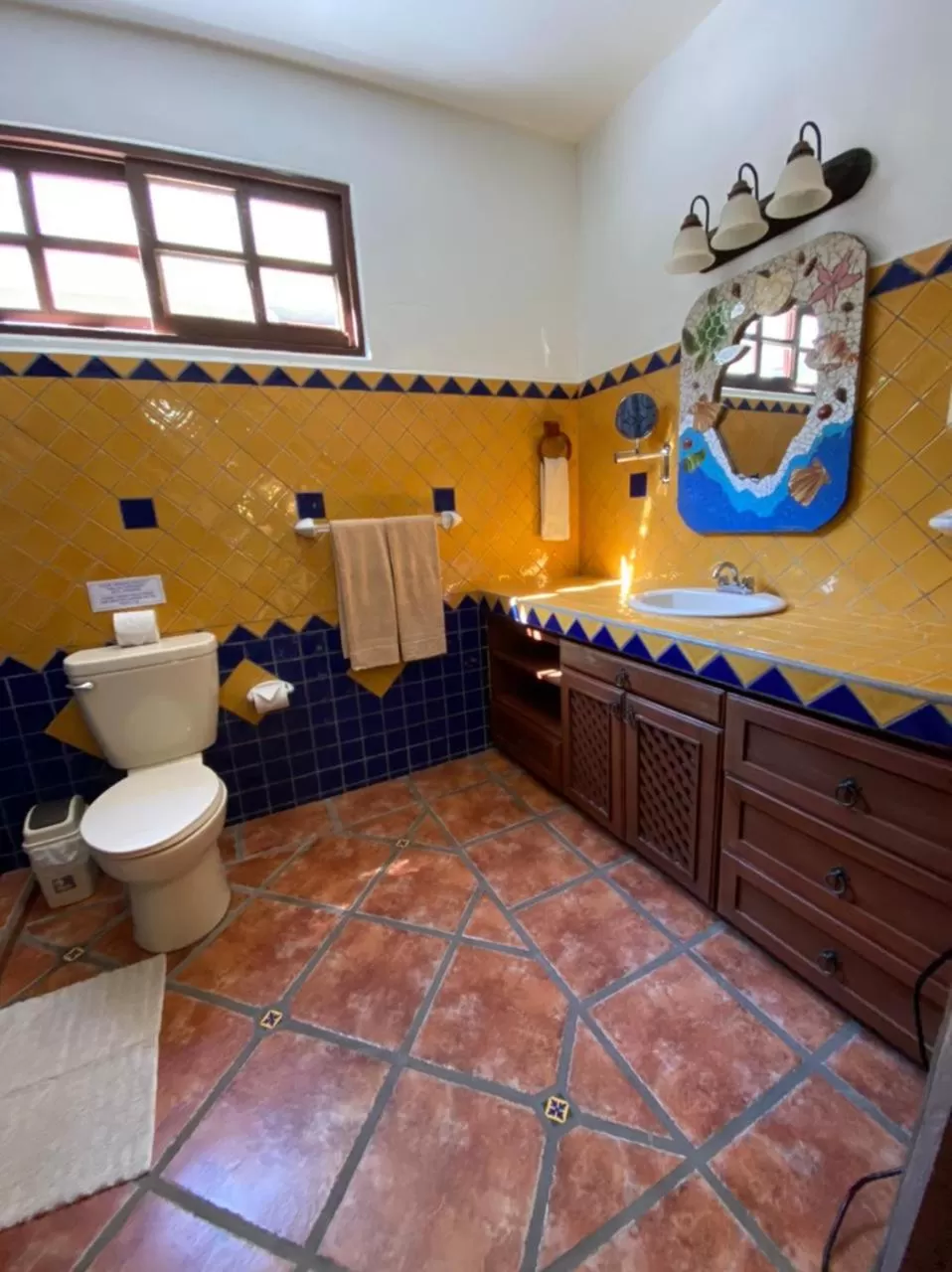 Bathroom in Hotel Playa Westfalia