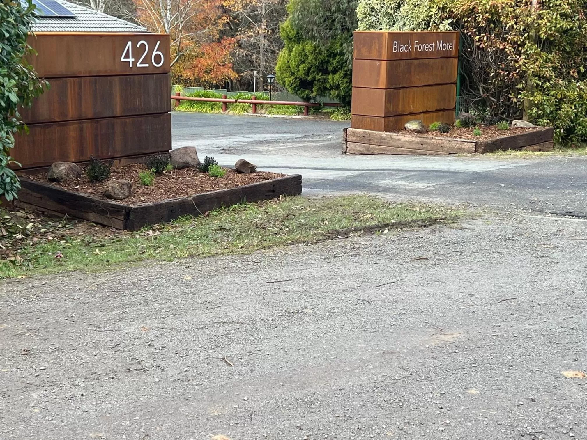 Property building in Black Forest Motel