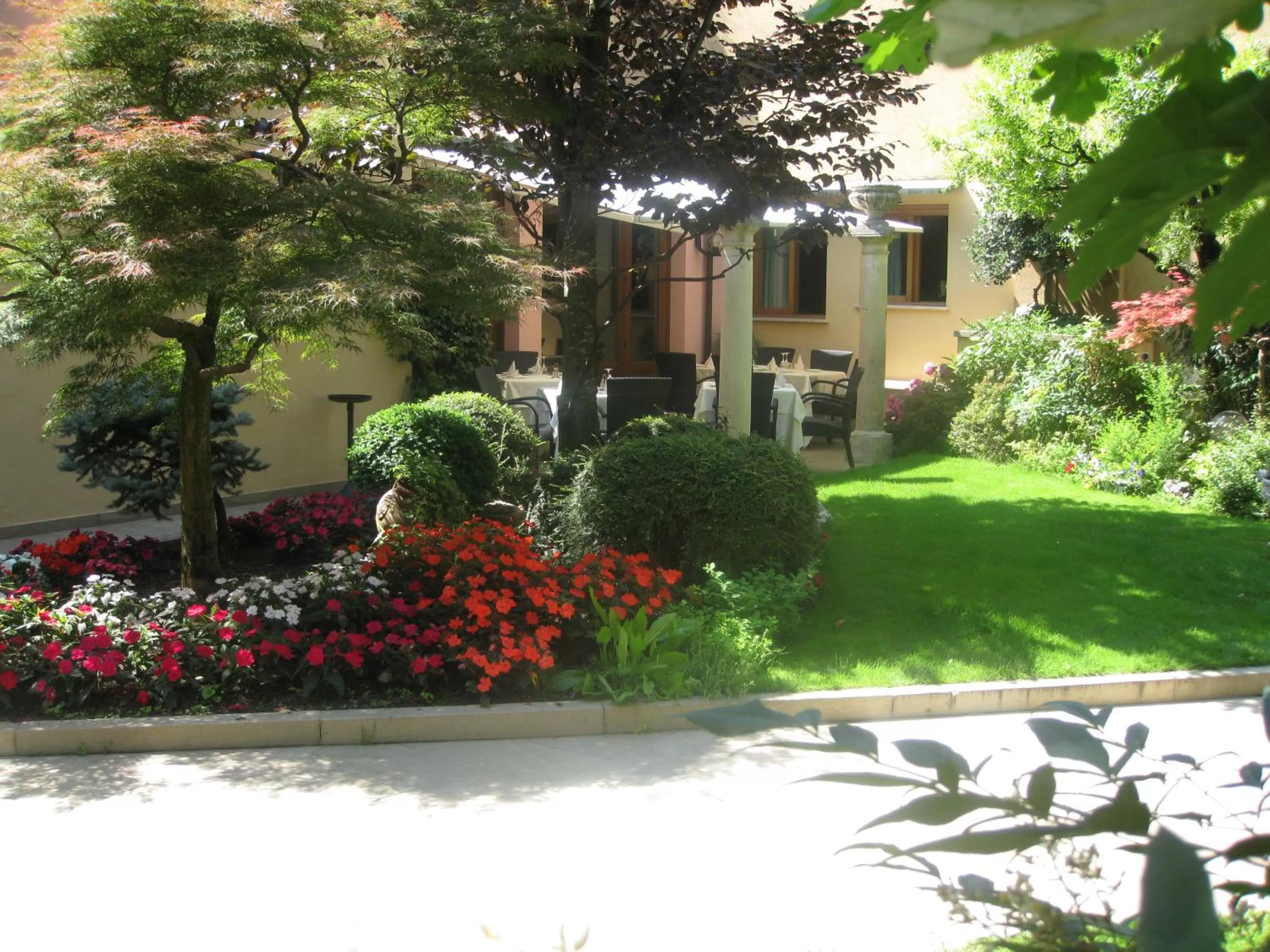 Garden in Hotel Aldo Moro