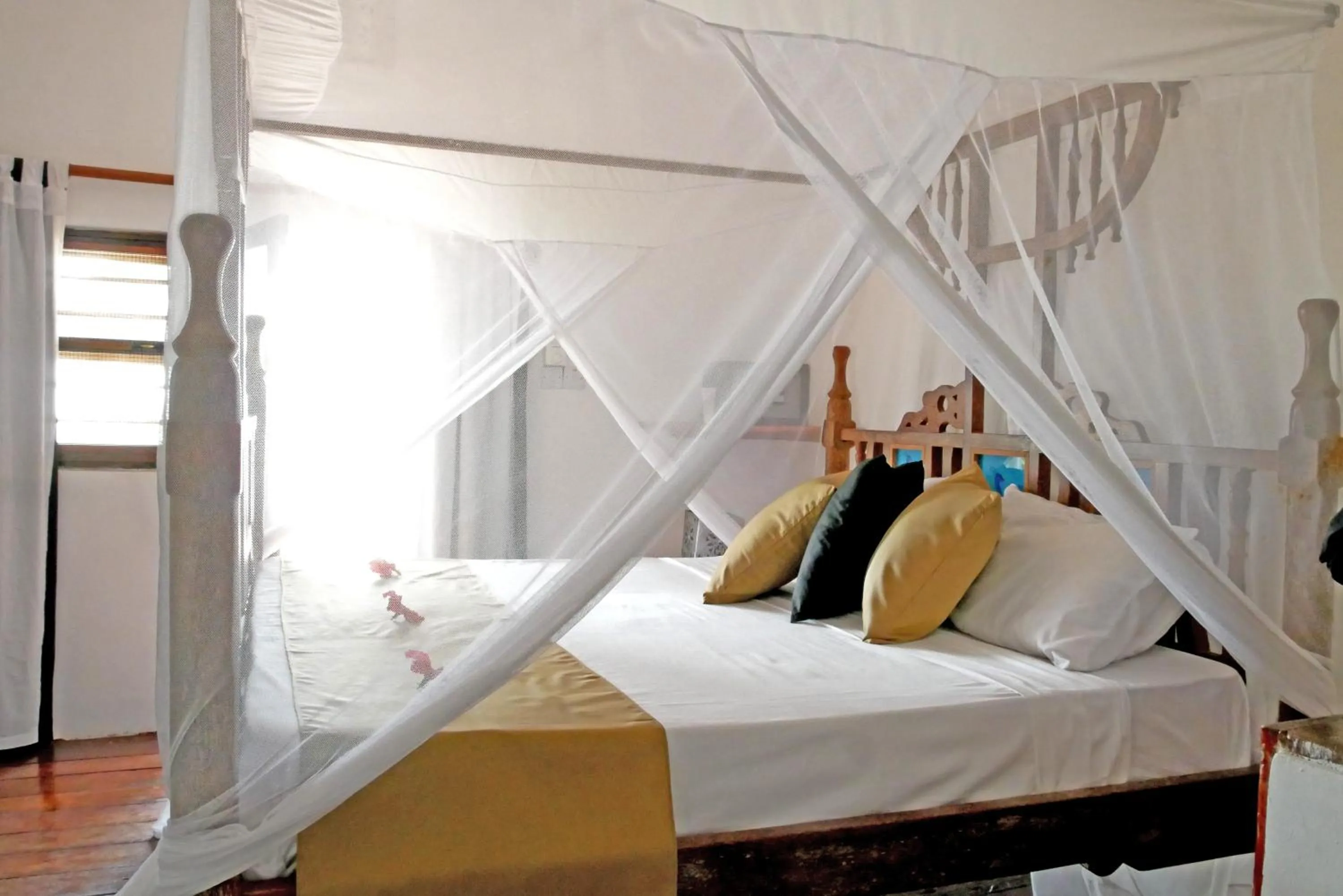 Bed in Sea View Lodge Boutique Hotel