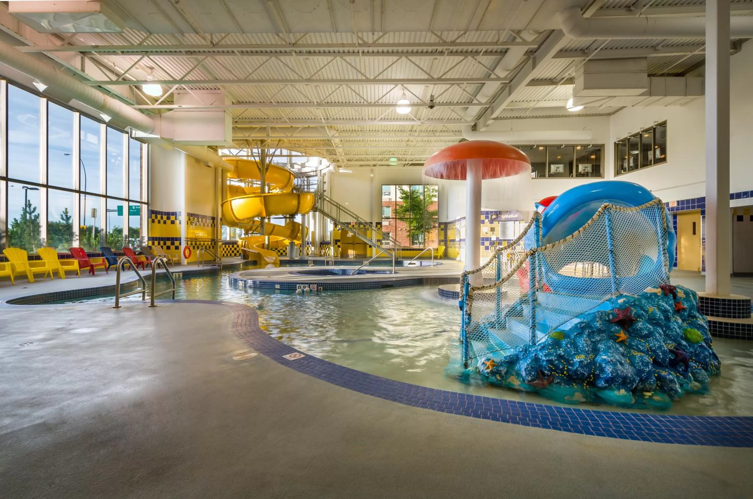 Aqua park in Deerfoot Inn and Casino