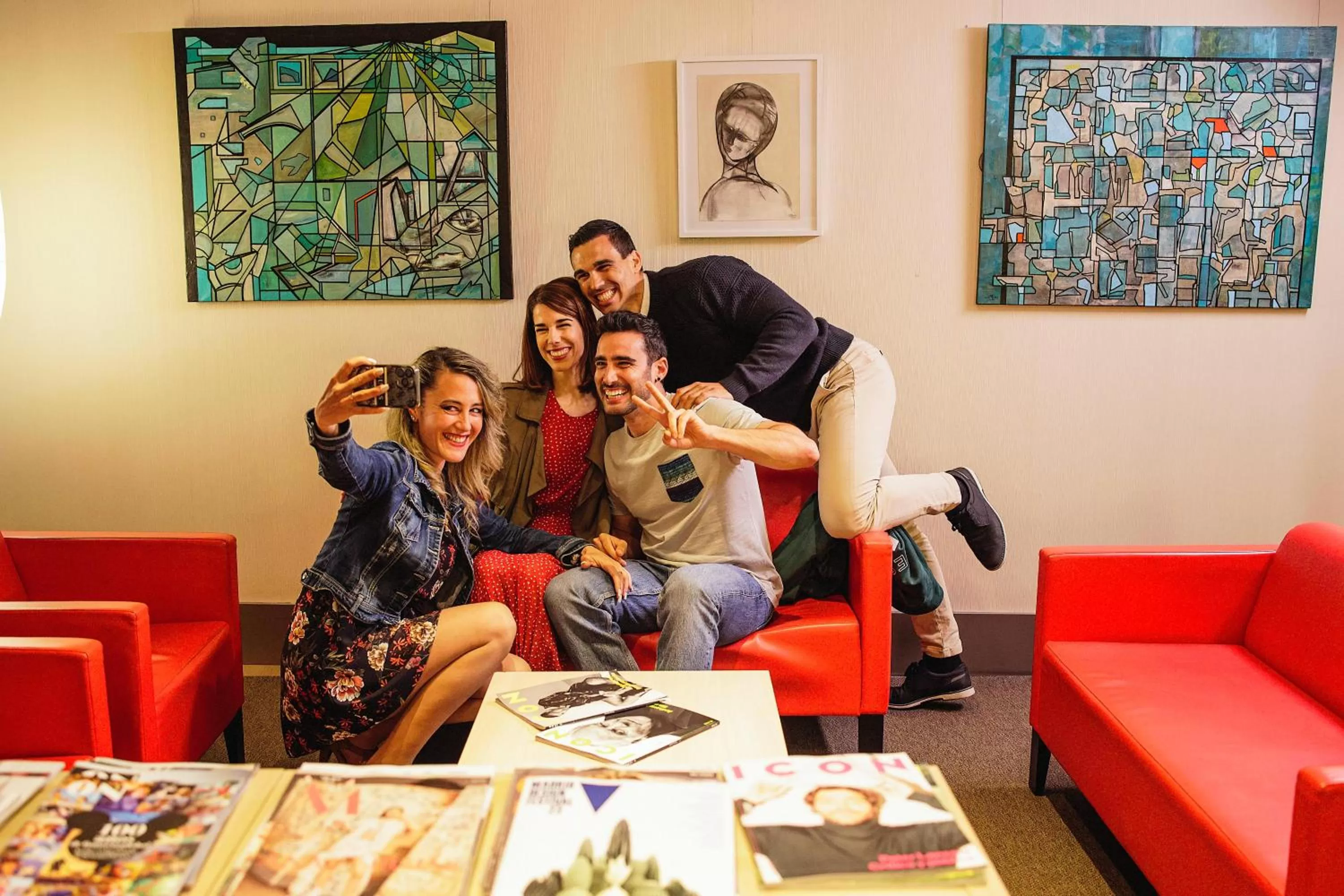 Living room in Maisonnave