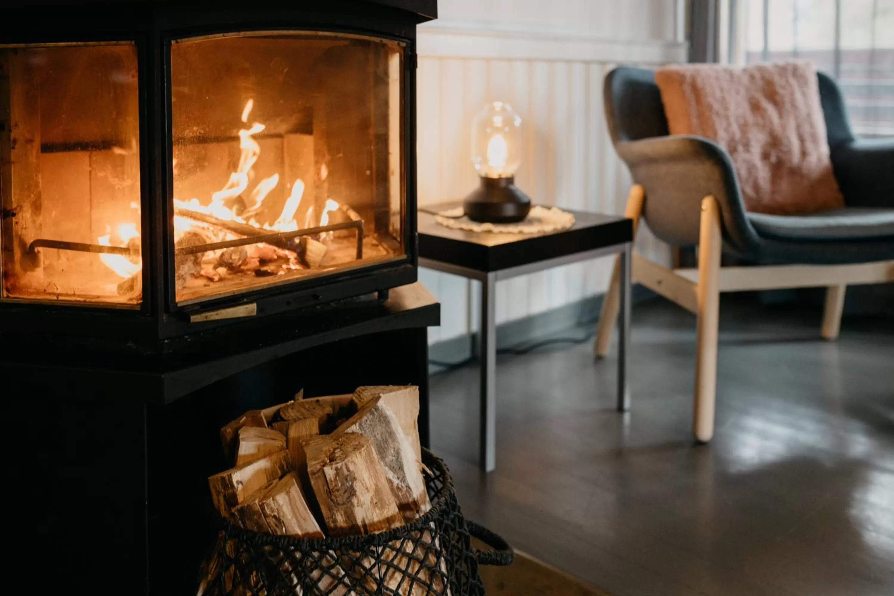 Living room in Sahanlahti Resort
