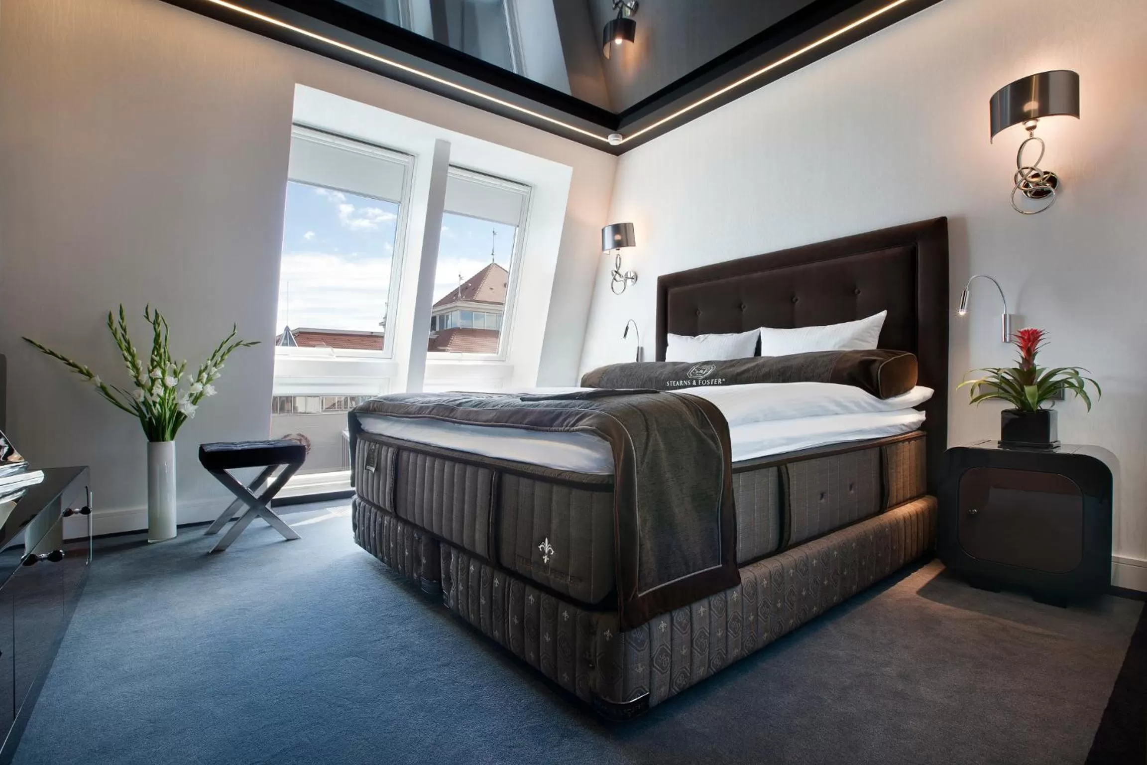 Bed in Bayjonn Boutique Hotel