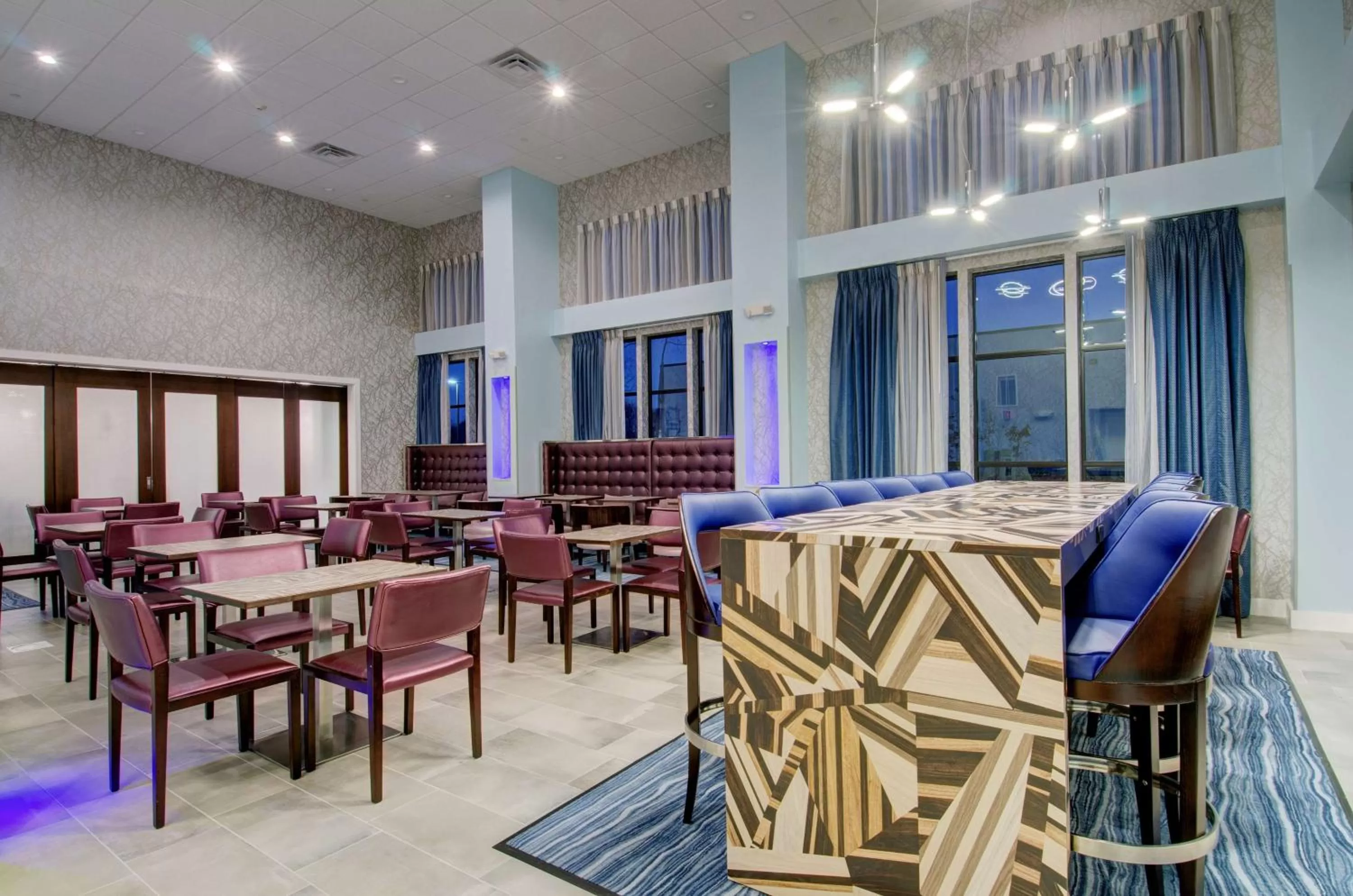 Lobby or reception in Hampton Inn & Suites Boston/Stoughton, Ma