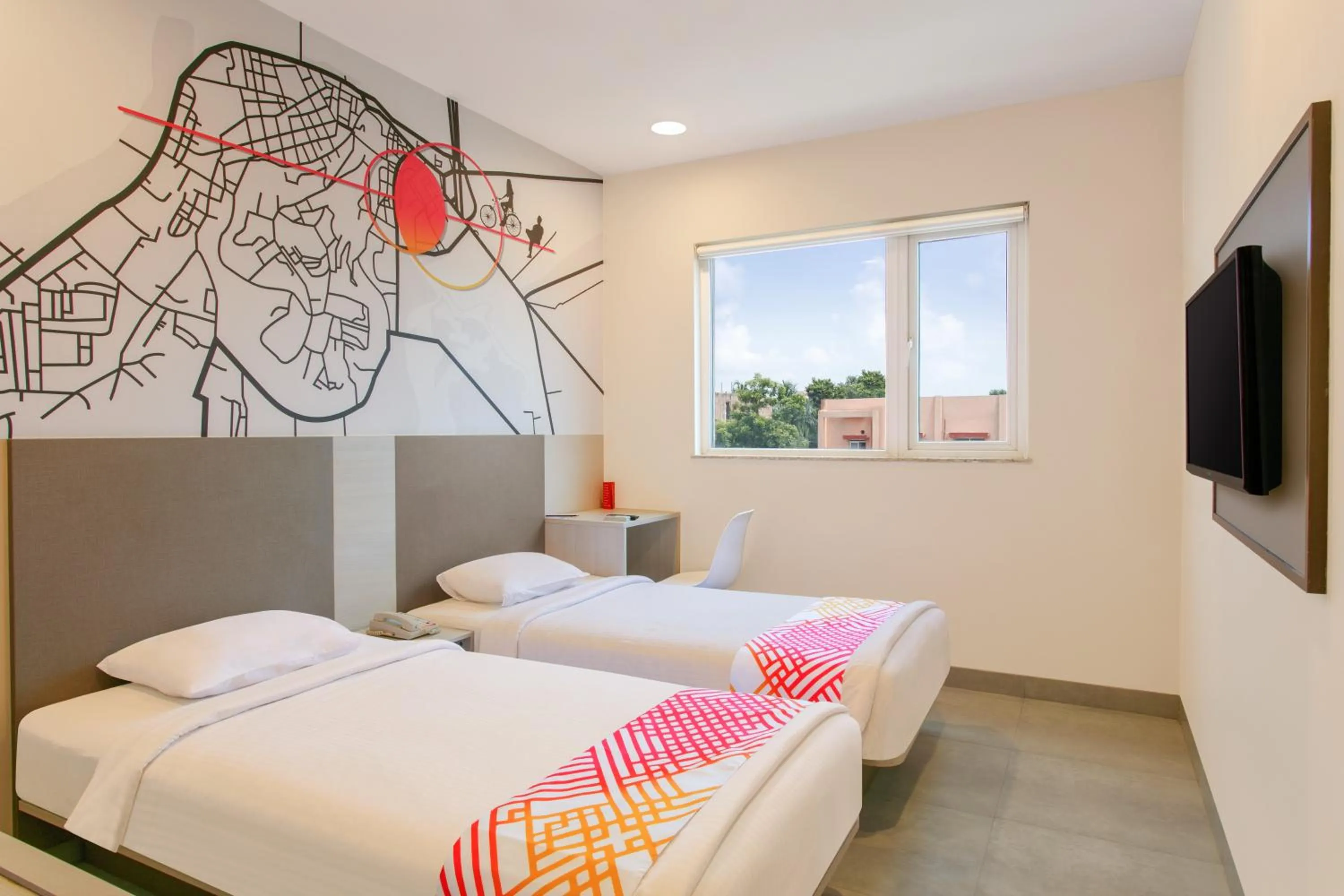 Bedroom, Bed in Ginger Bhubaneshwar