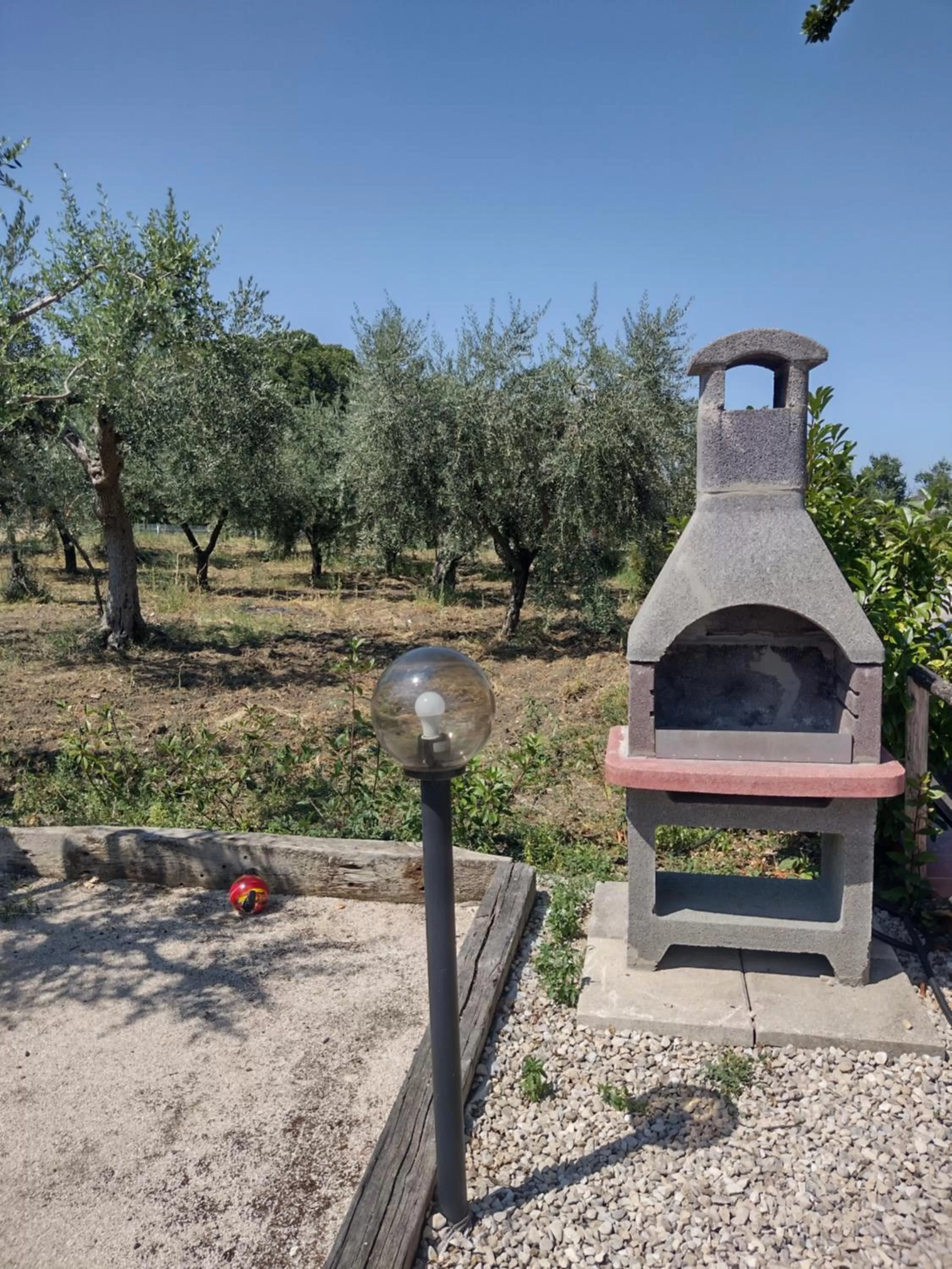BBQ facilities in B&B Pozzo Innamorato