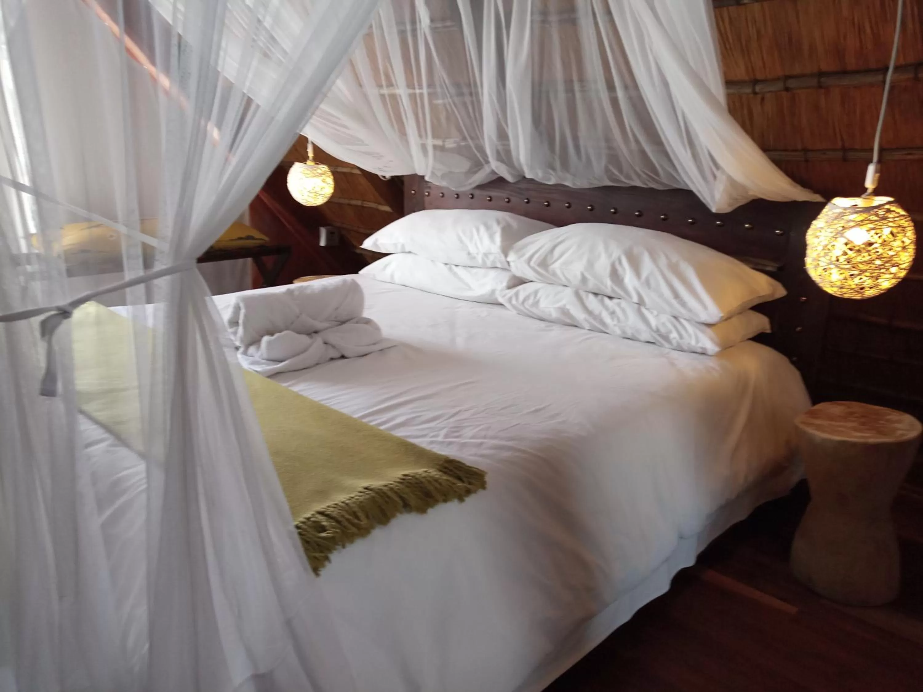Bed in Von Bach Dam Resort