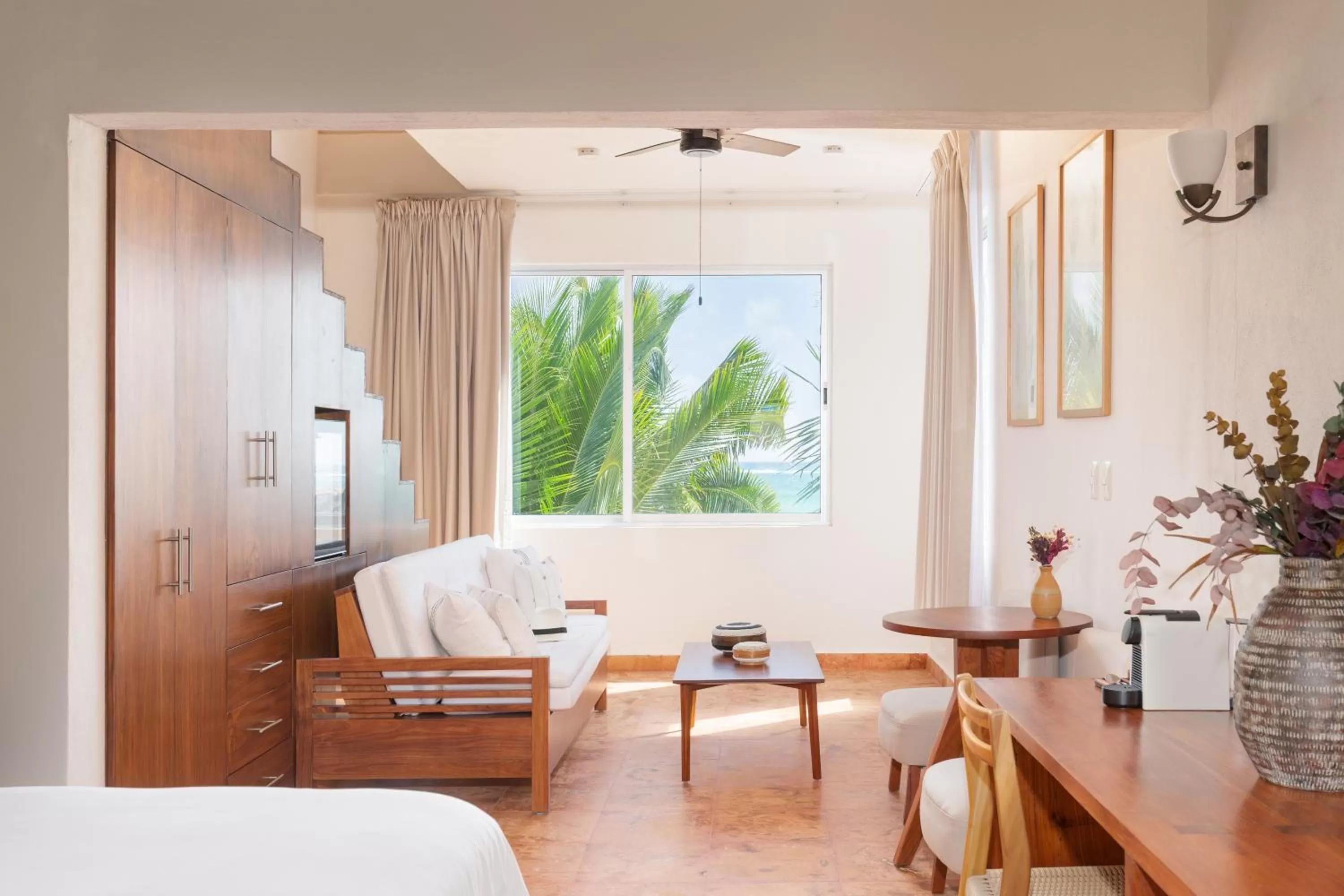 Coffee/tea facilities, Bed in Mereva Tulum