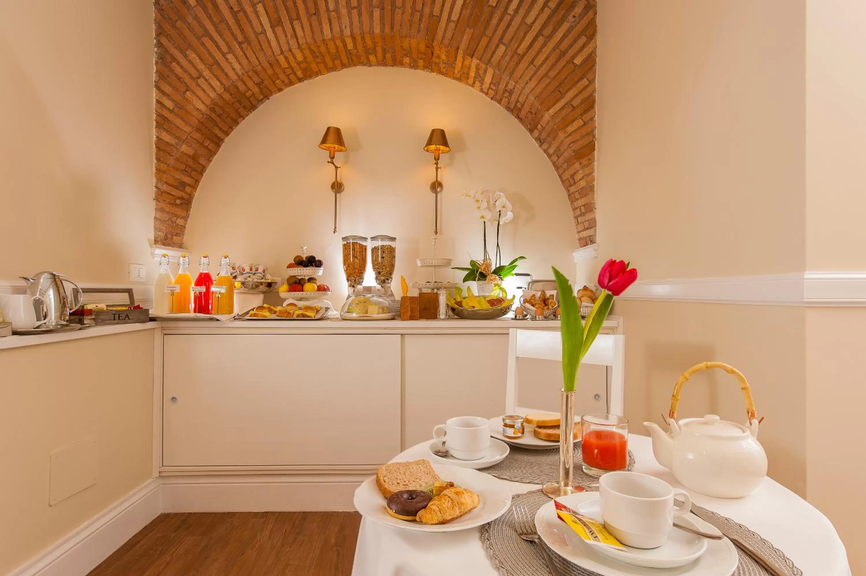 Breakfast in La Residenza del Sole al Pantheon