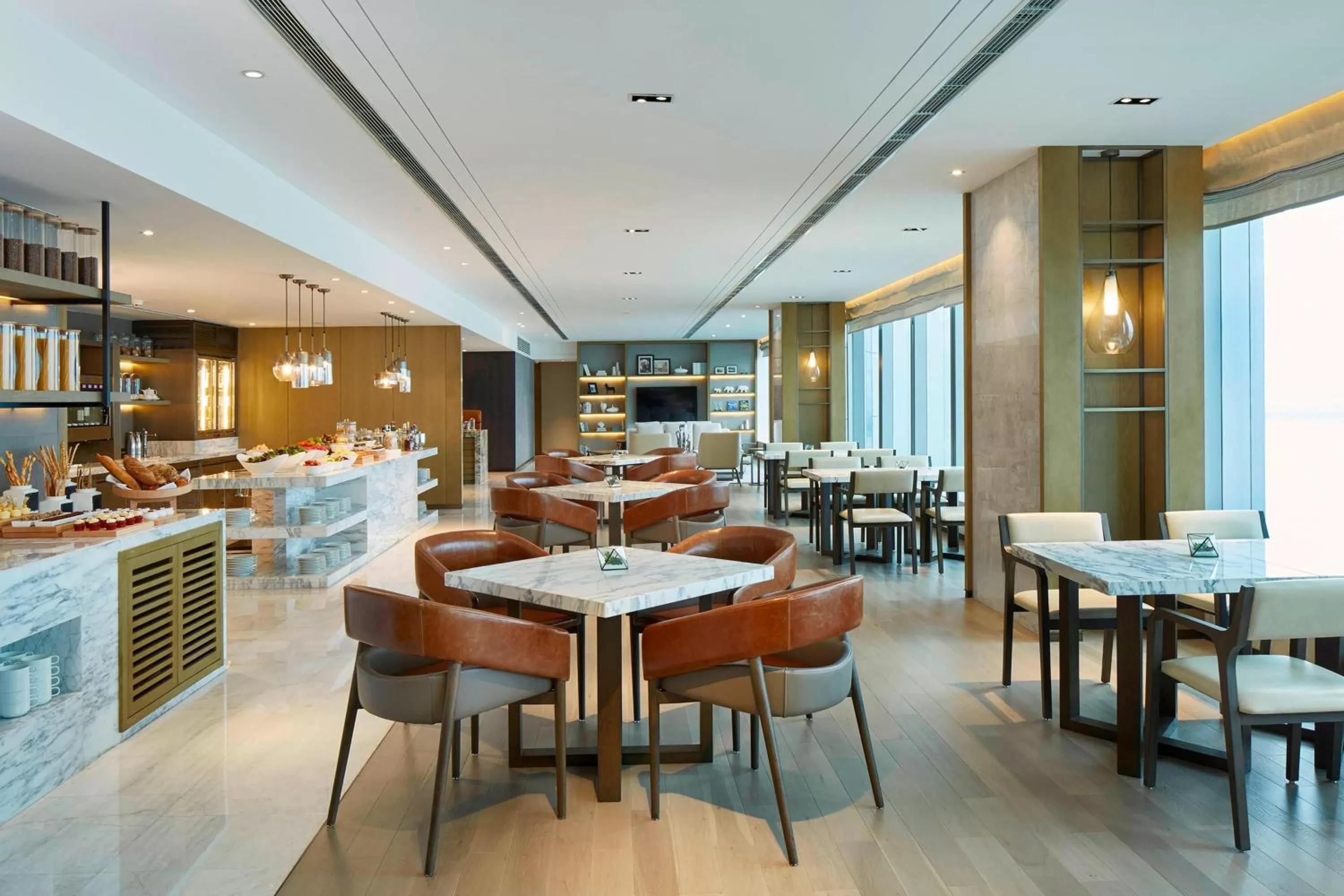 Lounge or bar in Hangzhou Marriott Hotel Qianjiang