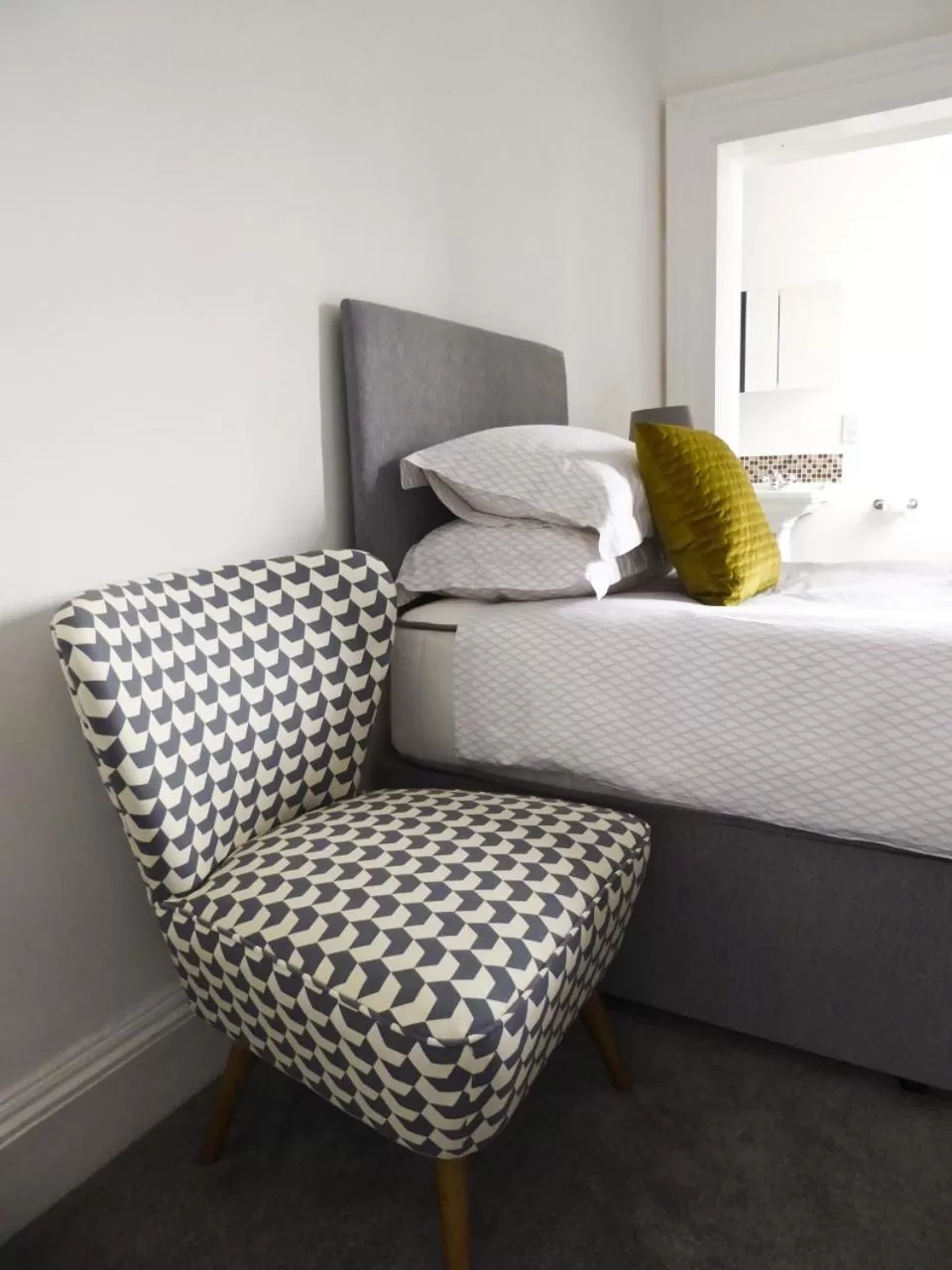 Bed in Rosalind House