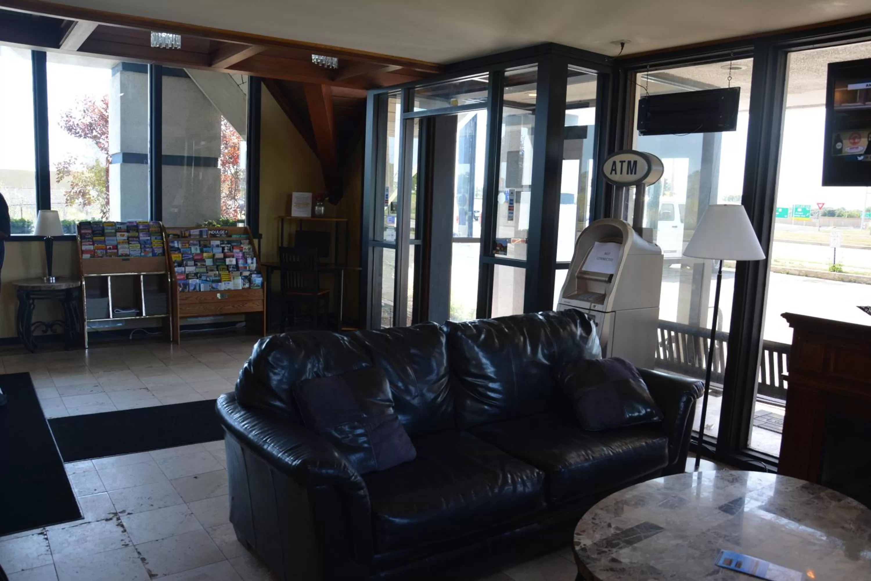 Seating area in Travelodge by Wyndham Milwaukee